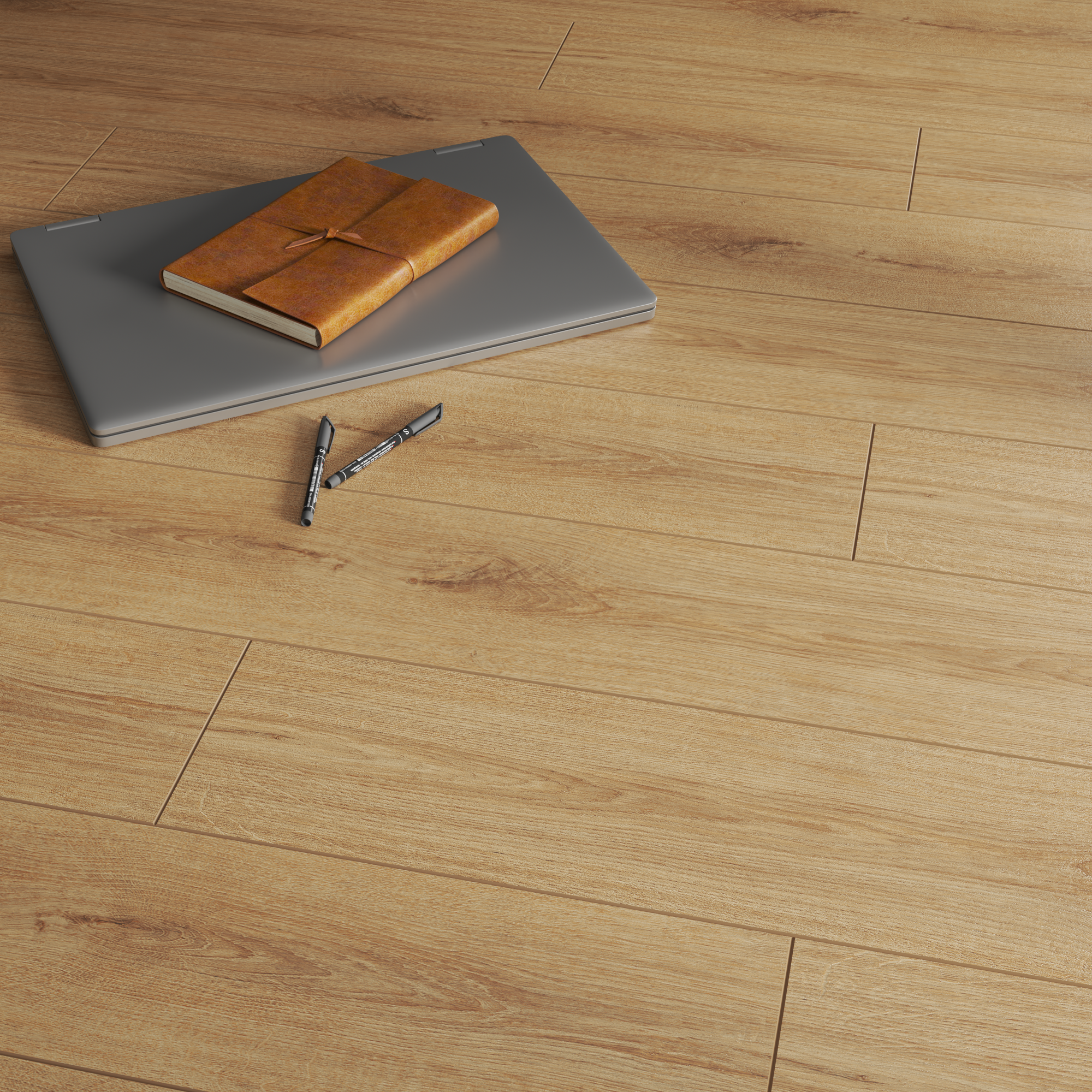 Panele podłogowe laminowane wodoodporne AC5 7 mm Artens Natural naturalne drewno - 16