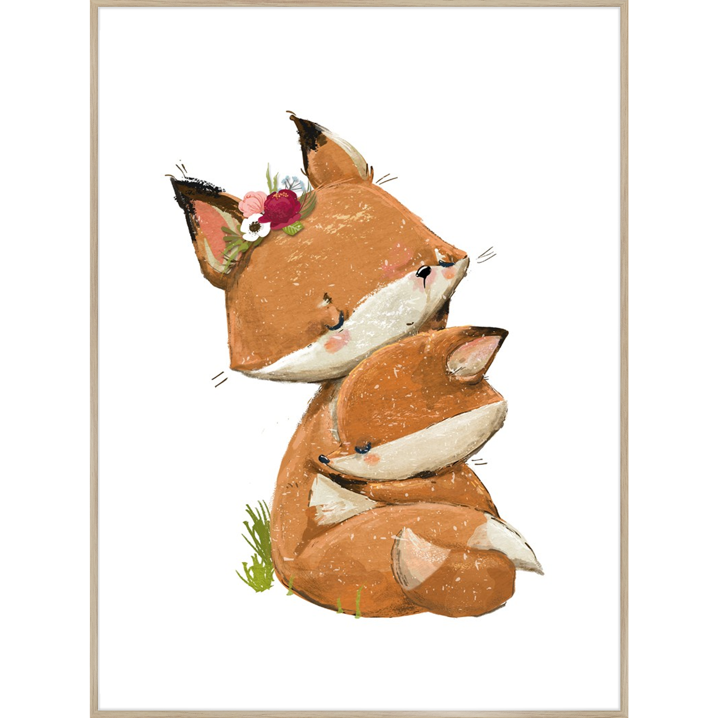 Obraz dziecięcy Lisek 30 x 40 cm