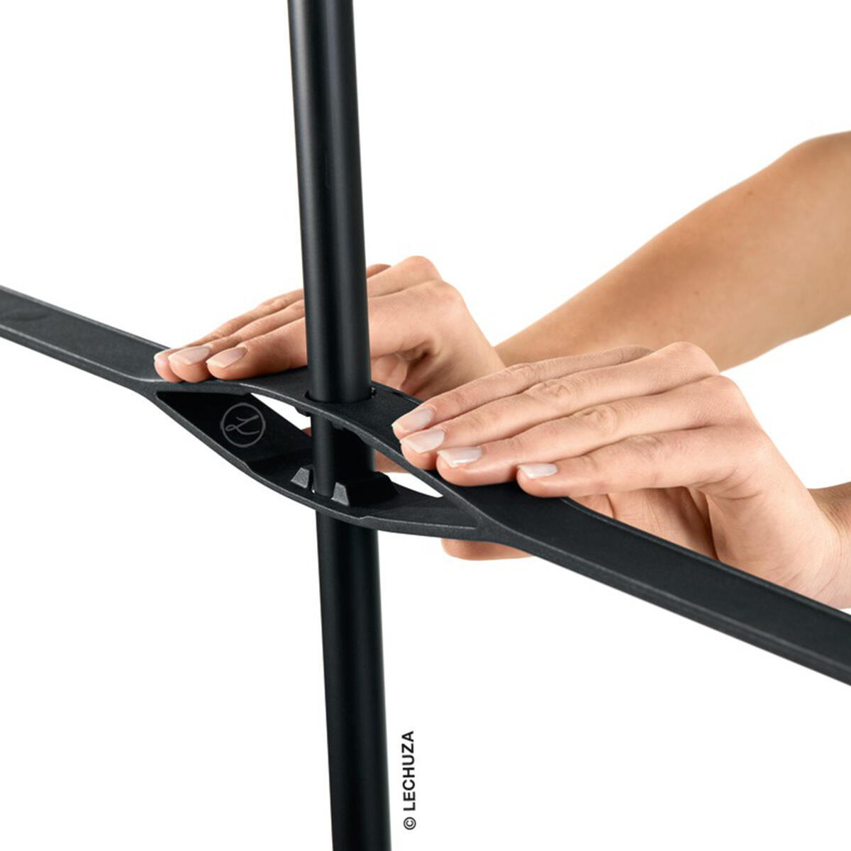 Traliccio grigliato fisso in polipropilene nero L 85.5 X H 130 cm, Sp 100 mm Cottage - 5