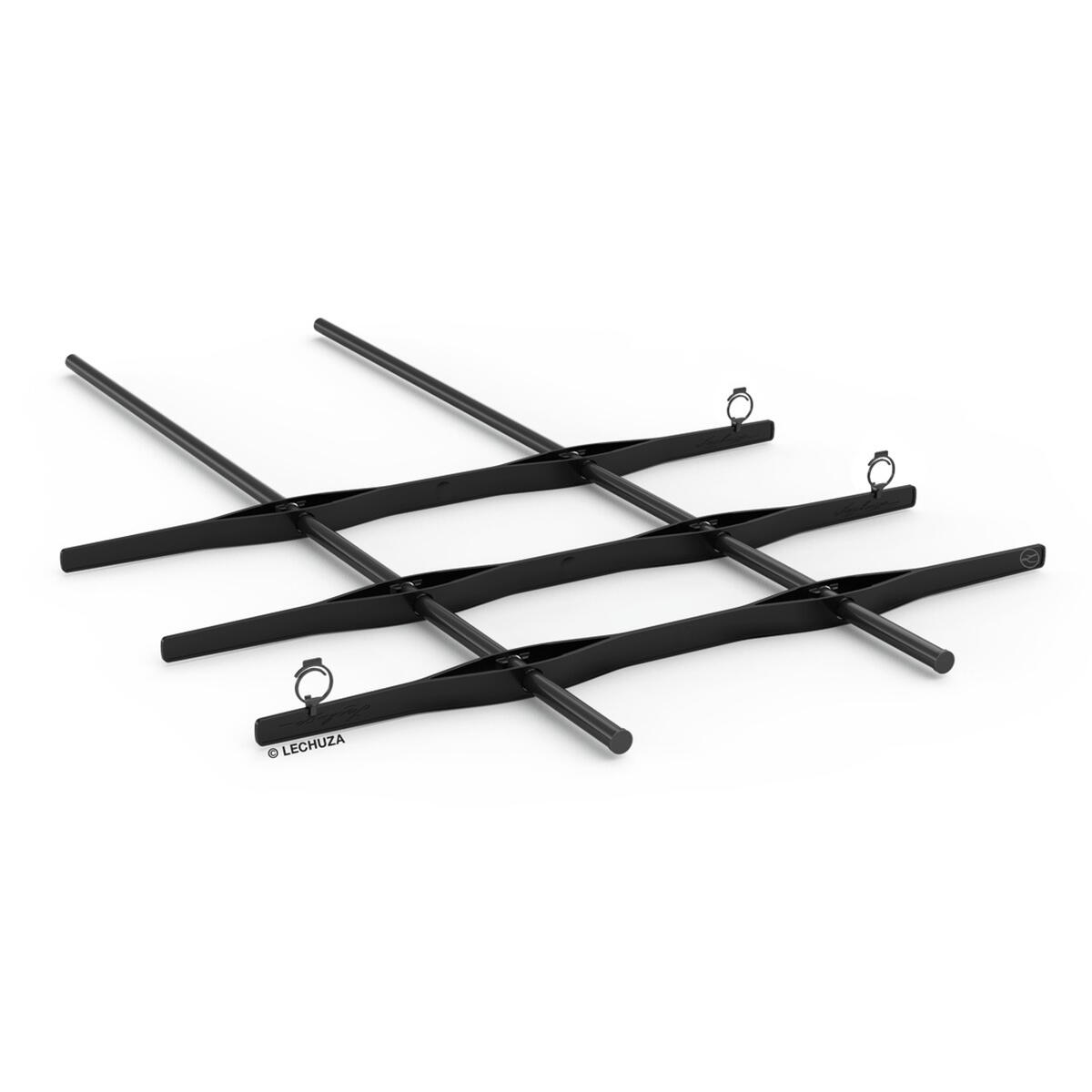 Traliccio grigliato fisso in polipropilene nero L 85.5 X H 130 cm, Sp 100 mm Cottage - 4