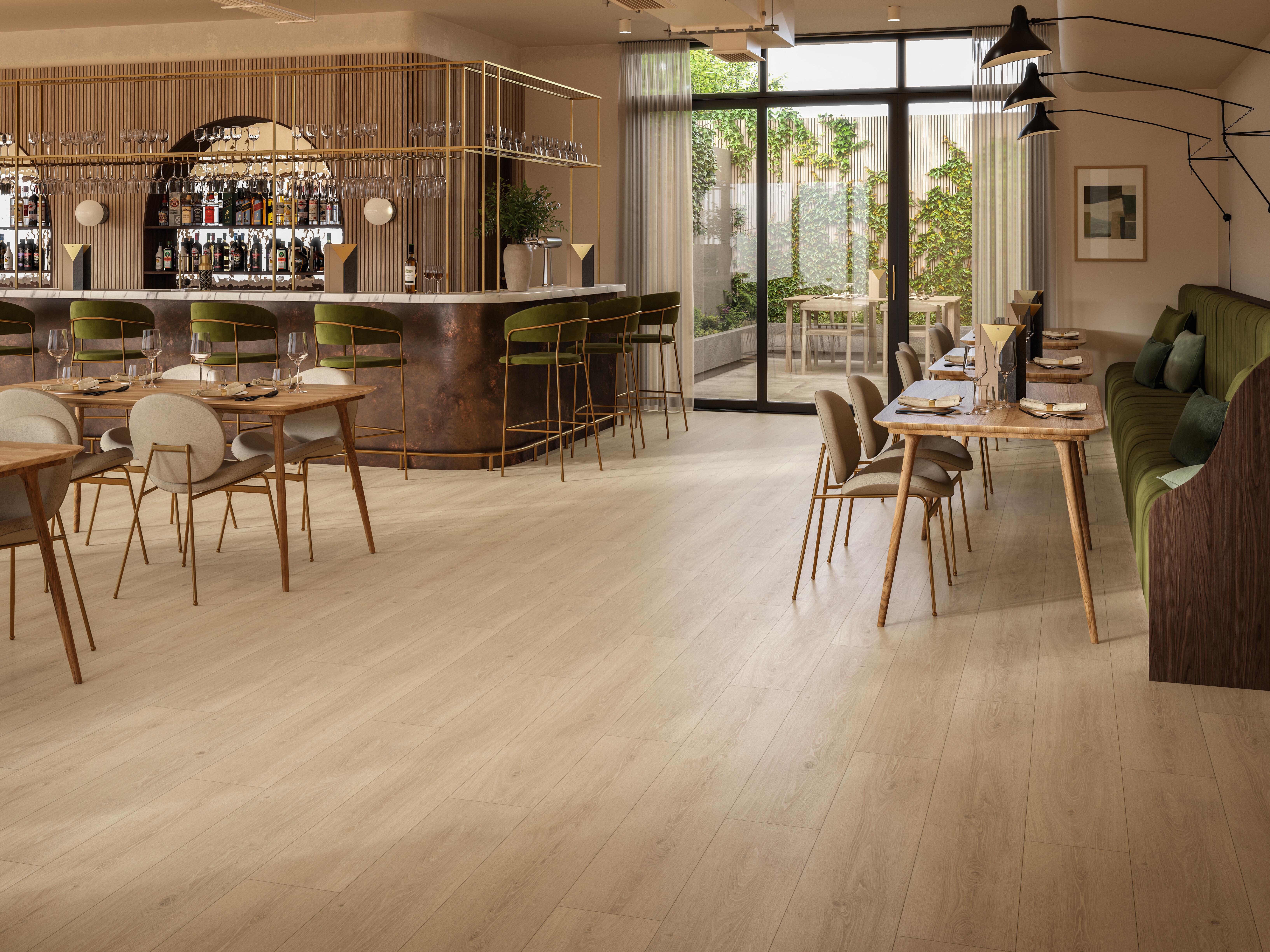 Suelo vinílico spc clic studio efecto madera natural trend8 parador