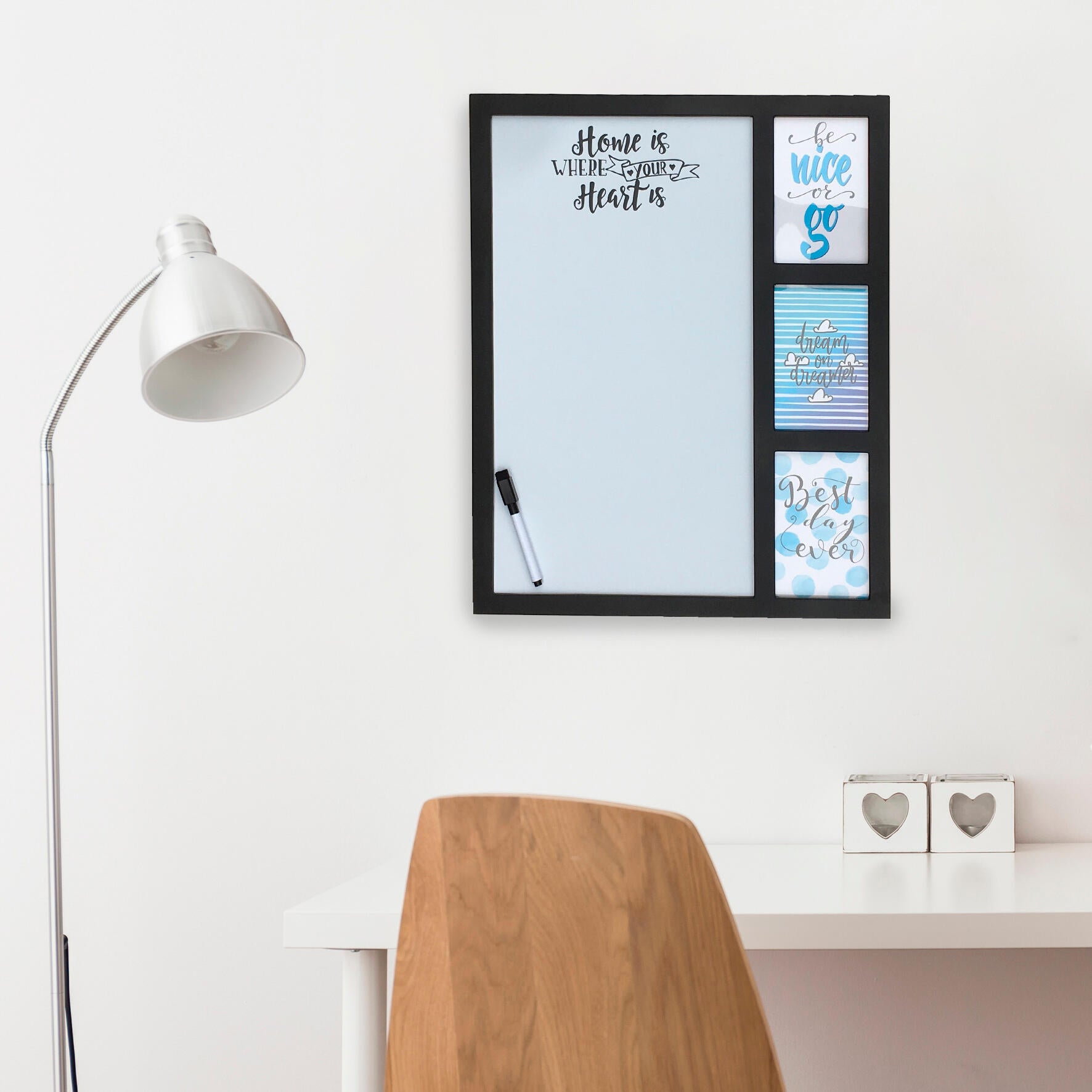 Lavagna magnetica Balita nero 40x50 cm - 2