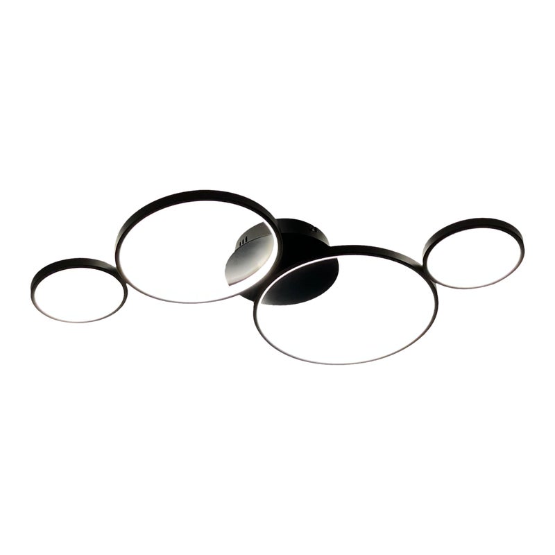 Plafon Universe czarny LED Milagro