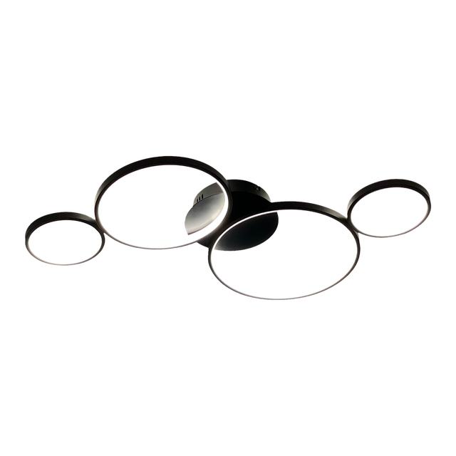 Plafon Universe czarny LED Milagro