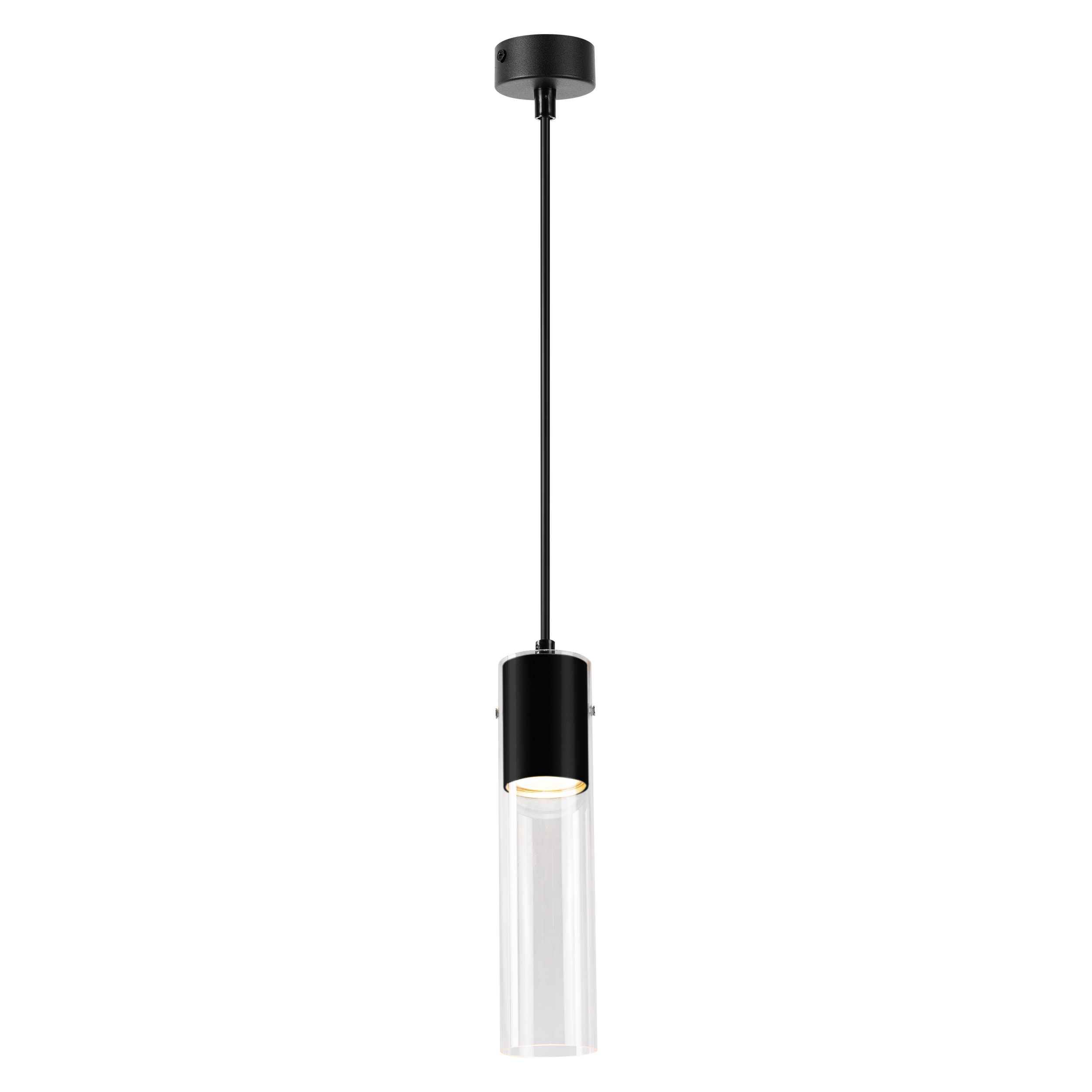 Lampa wisząca Ricky czarna GU10 Milagro