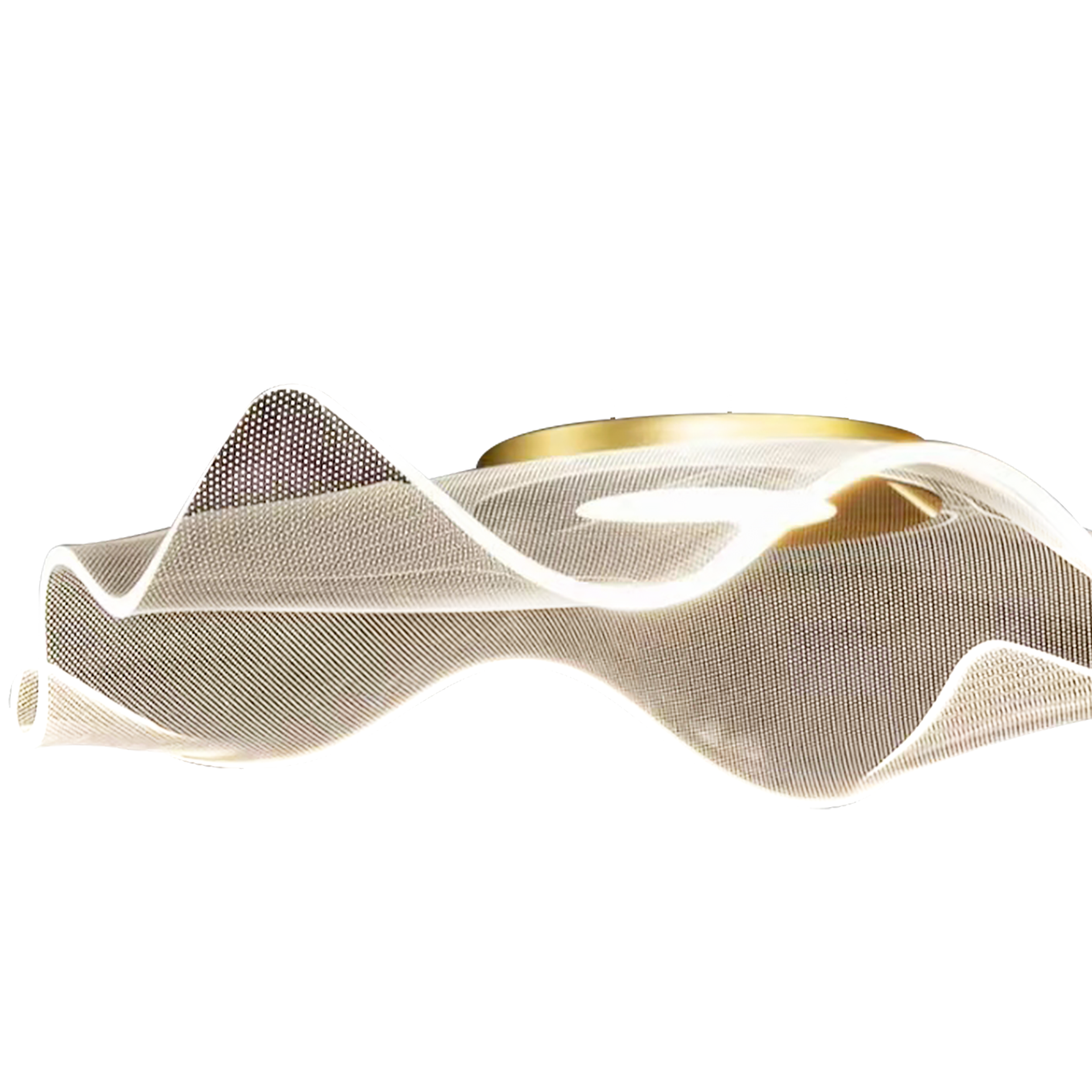 Lampa sufitowa Largo złota 1120 lm LED Milagro - 5