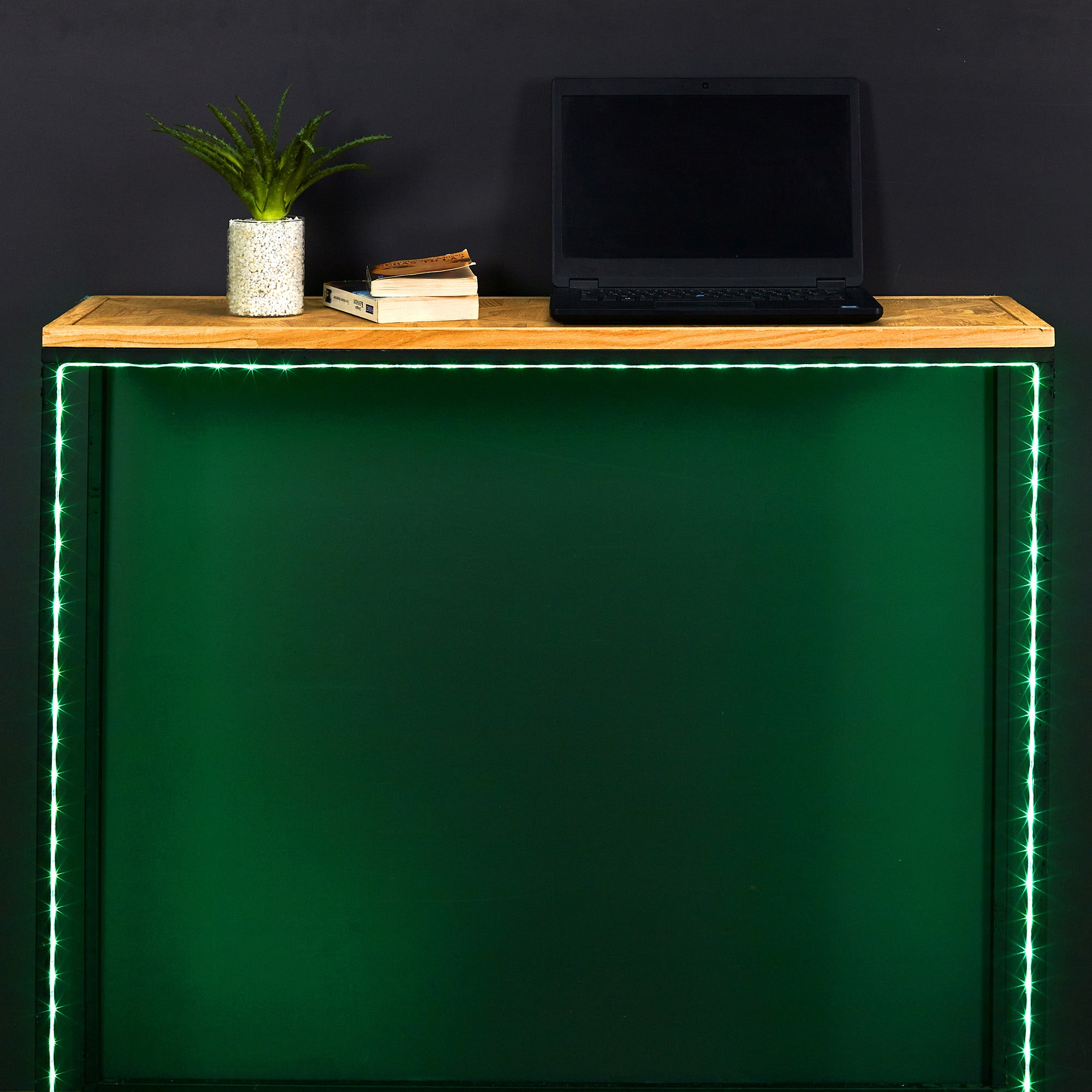 Tira LED con alimentación USB IP65 apto para exteriores 960 lm luz multicolor 4000K 1 metros corte c/3cm - 2
