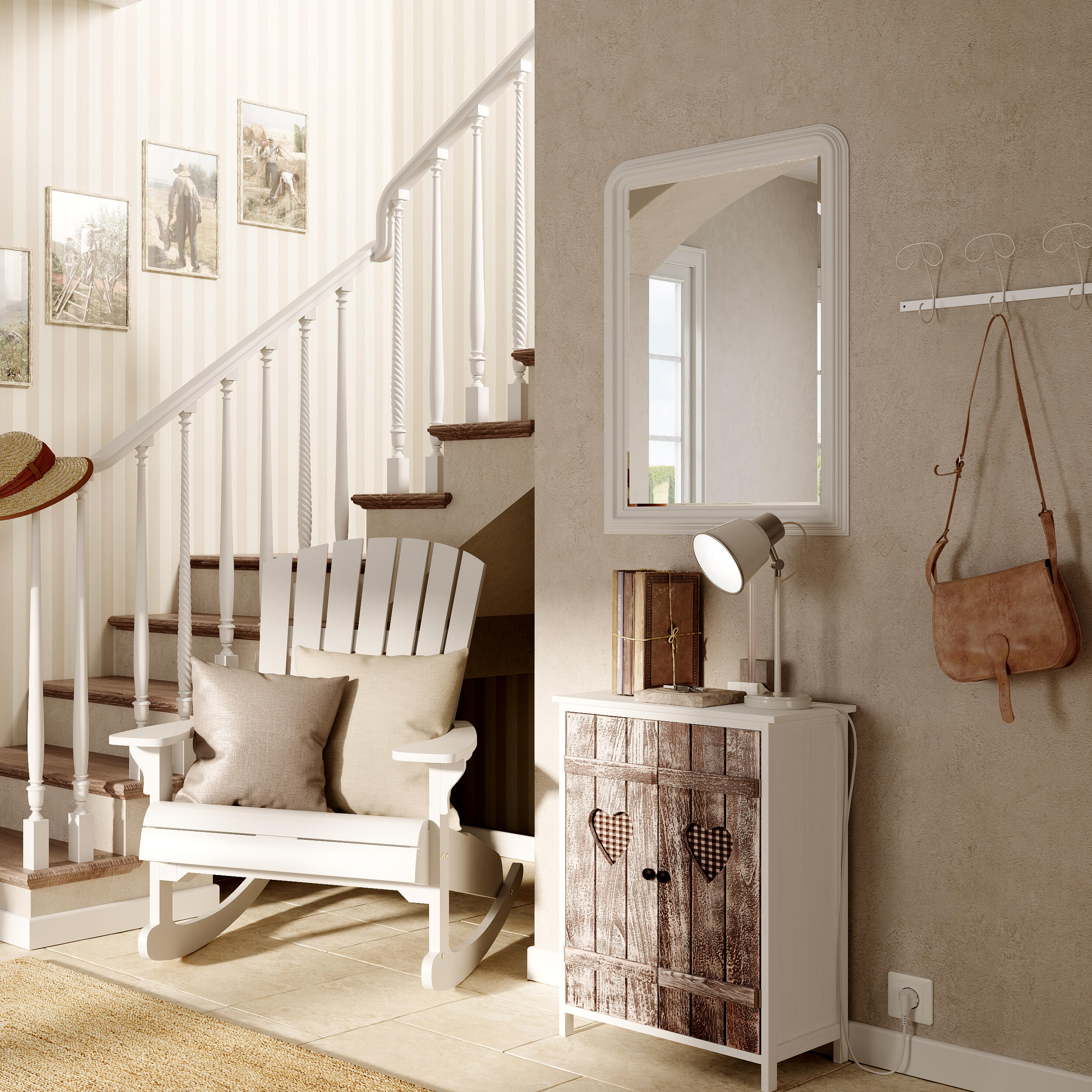 Carta da parati Classic beige, 53 cm x 10.05 m - 4