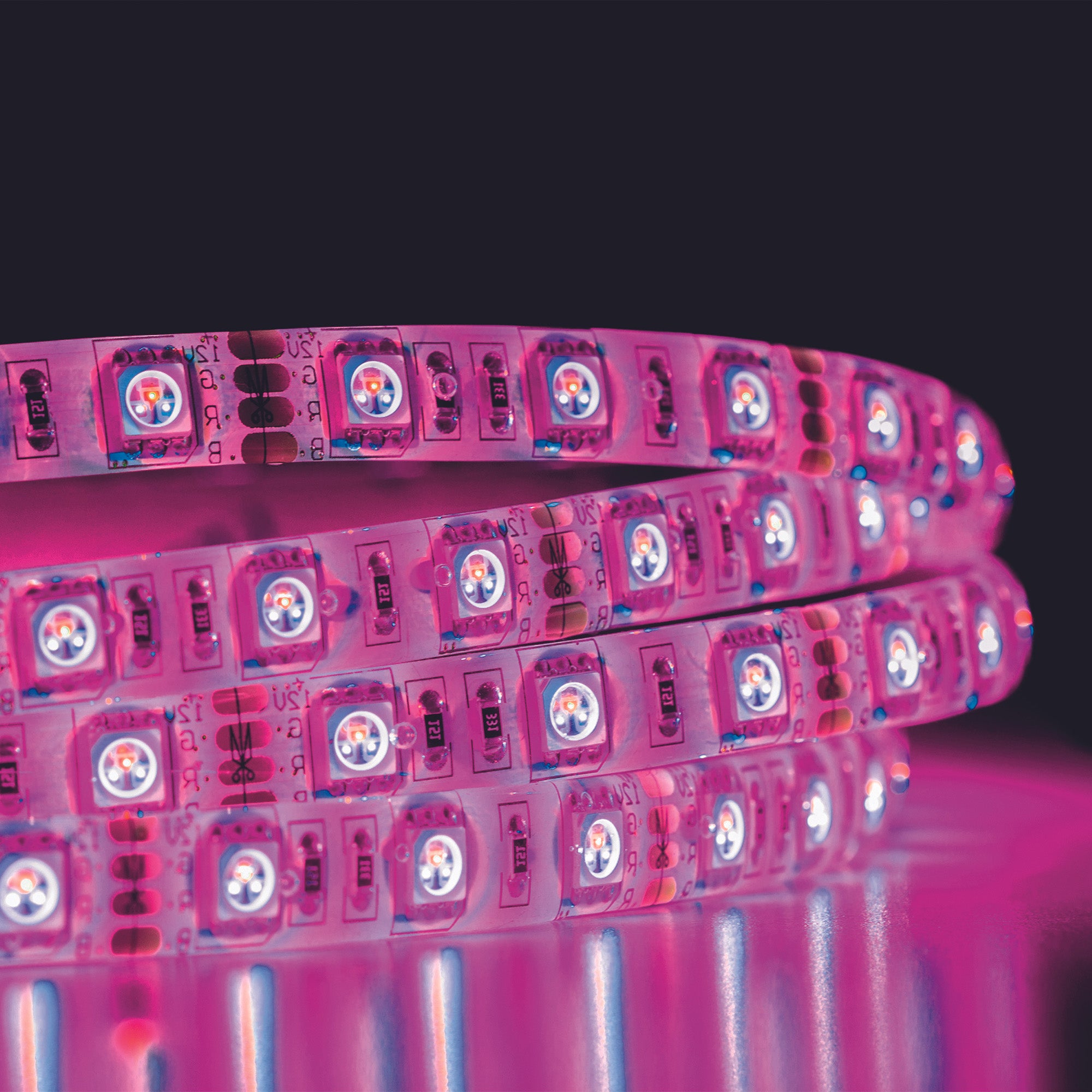 Tira LED con alimentación USB IP65 apto para exteriores 960 lm luz multicolor 4000K 1 metros corte c/3cm - 4