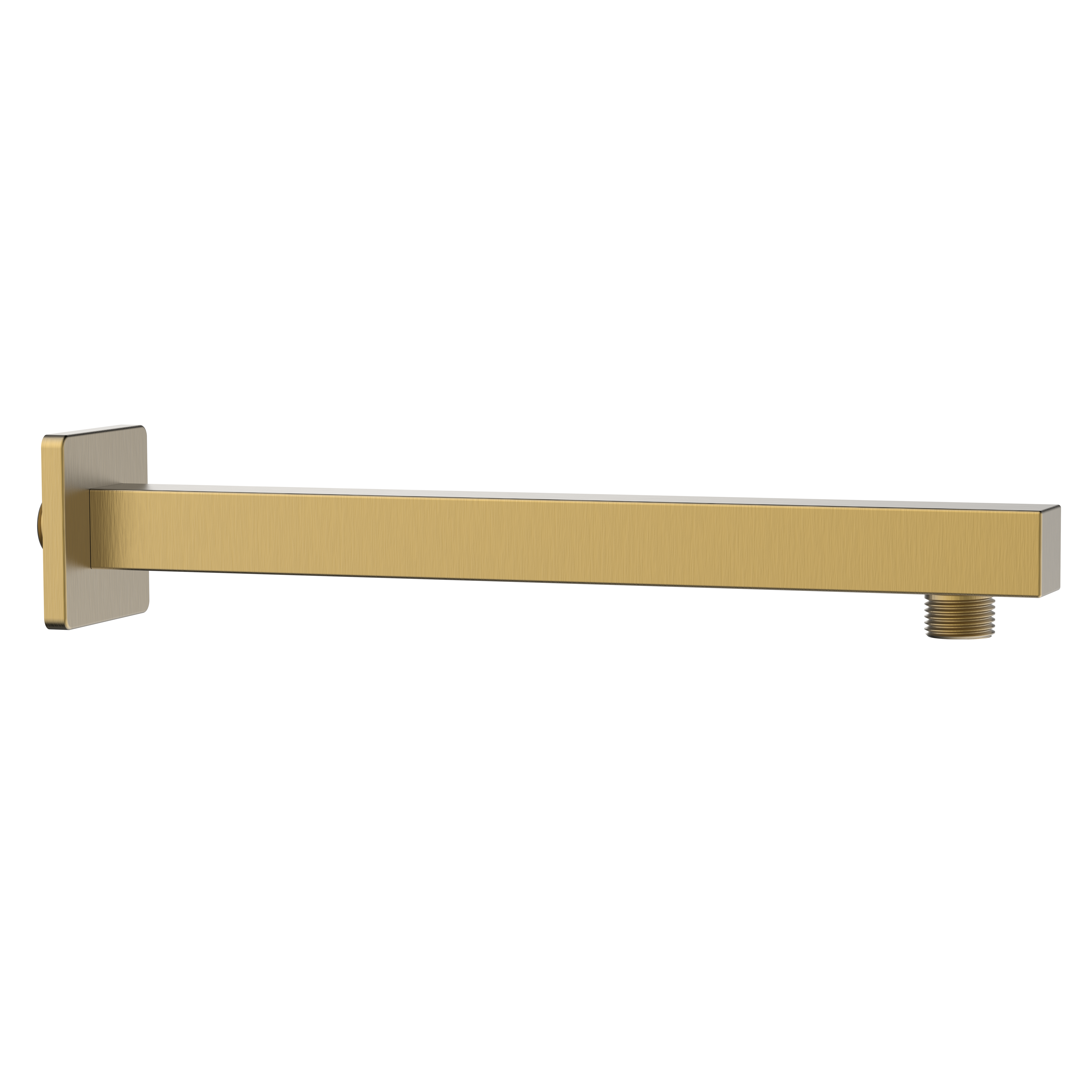 Braccio Doccia Da Soffitto - Oro Spazzolato, 30 Cm, Attacco 1/2 - Foto 2