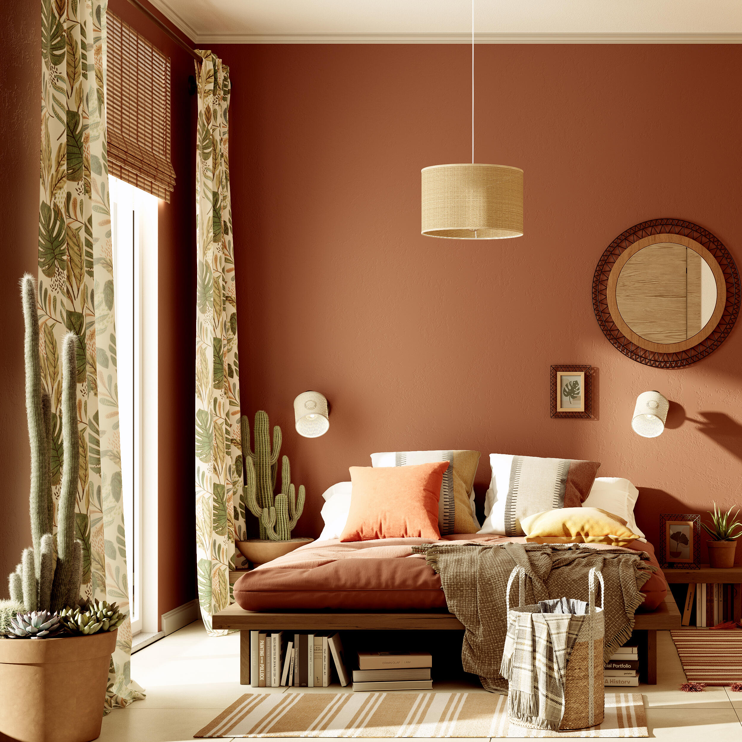 Cornice 10x15 cm in legno marrone lucido per foto INSPIRE Manam - 6