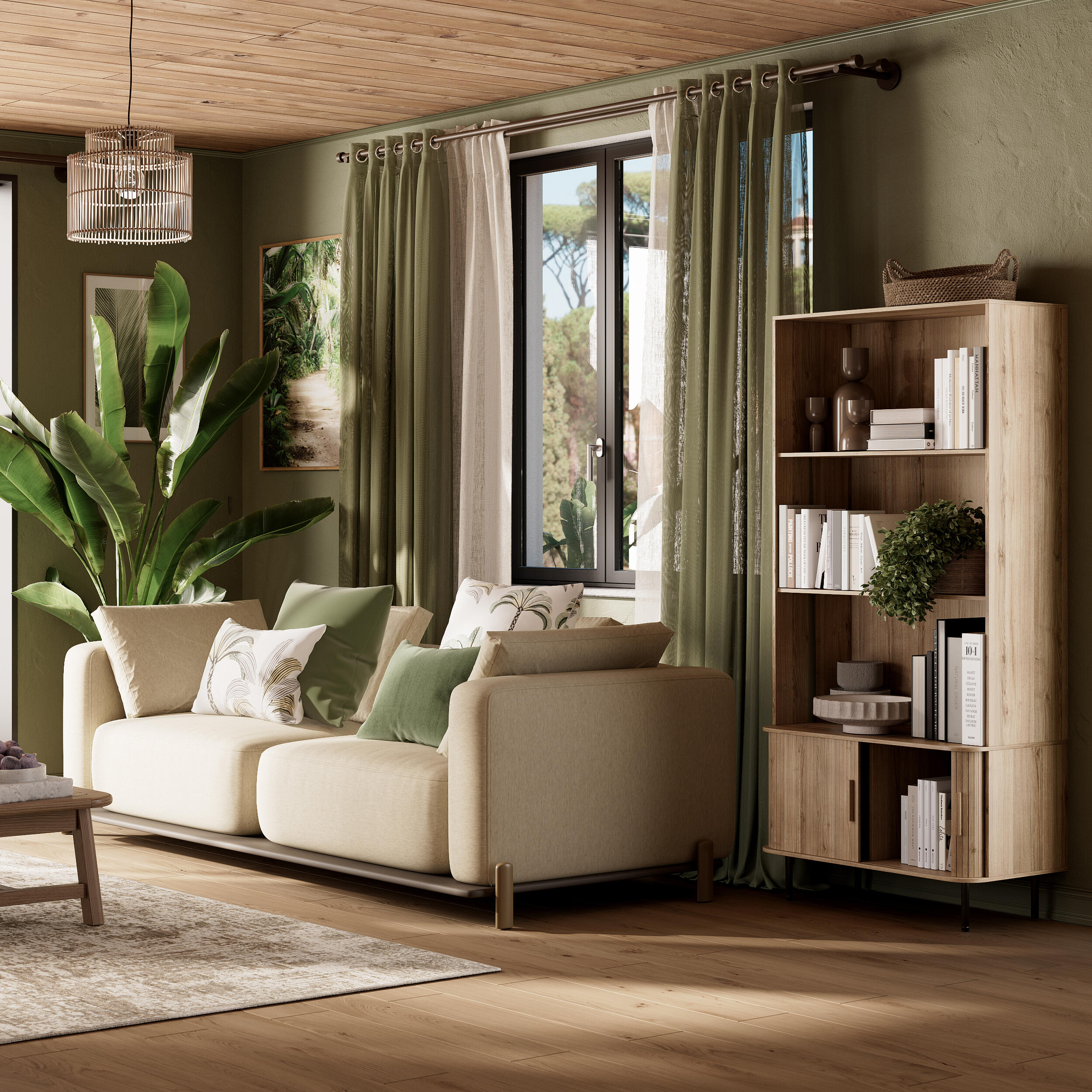 Pavimento SPC effetto legno beige Sp 4.6 mm con sottopavimento integrato ARTENS New Gilmour 2.455 m² - 6