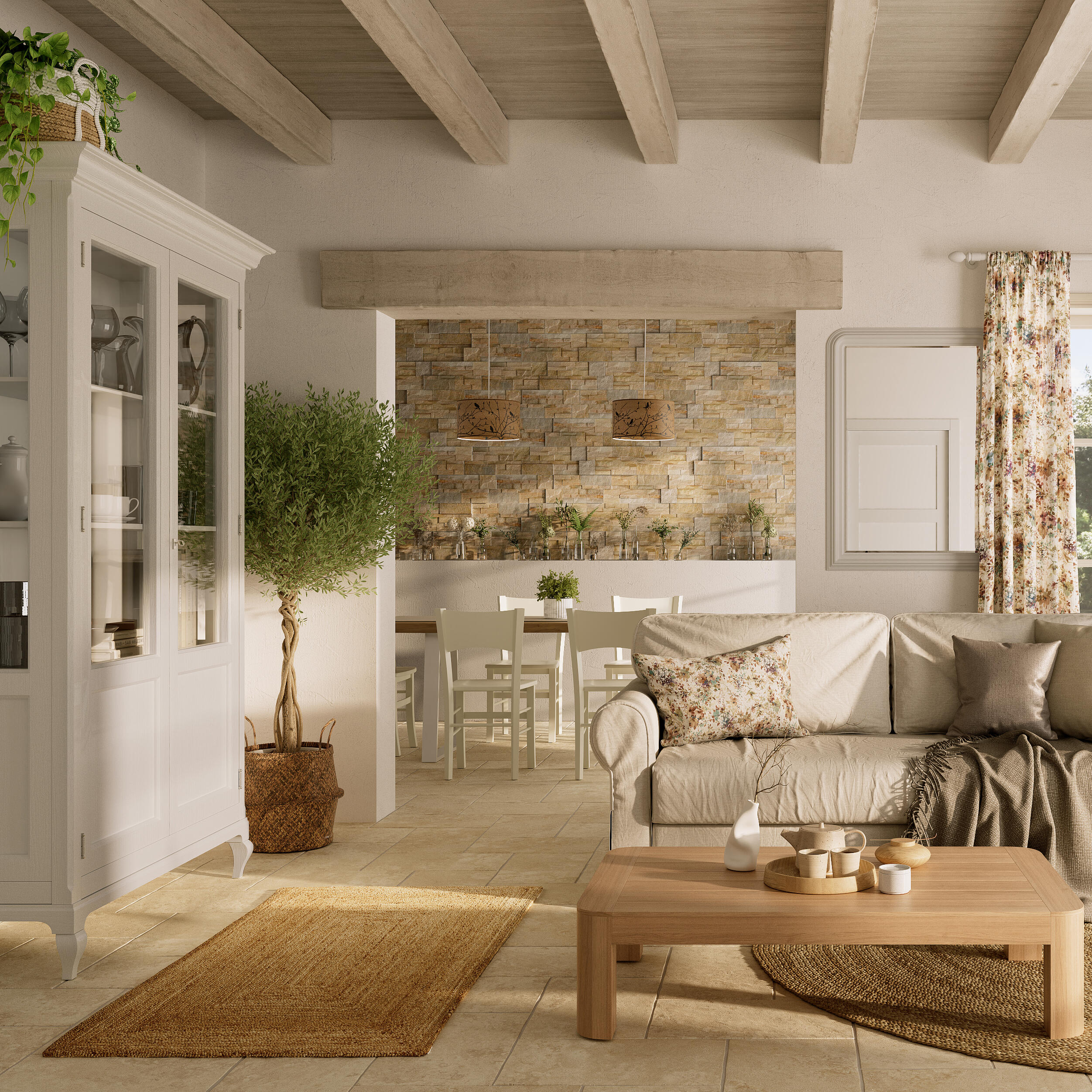 Tappeto Nils etnico in juta naturale, L 230 x L 160 cm - 4