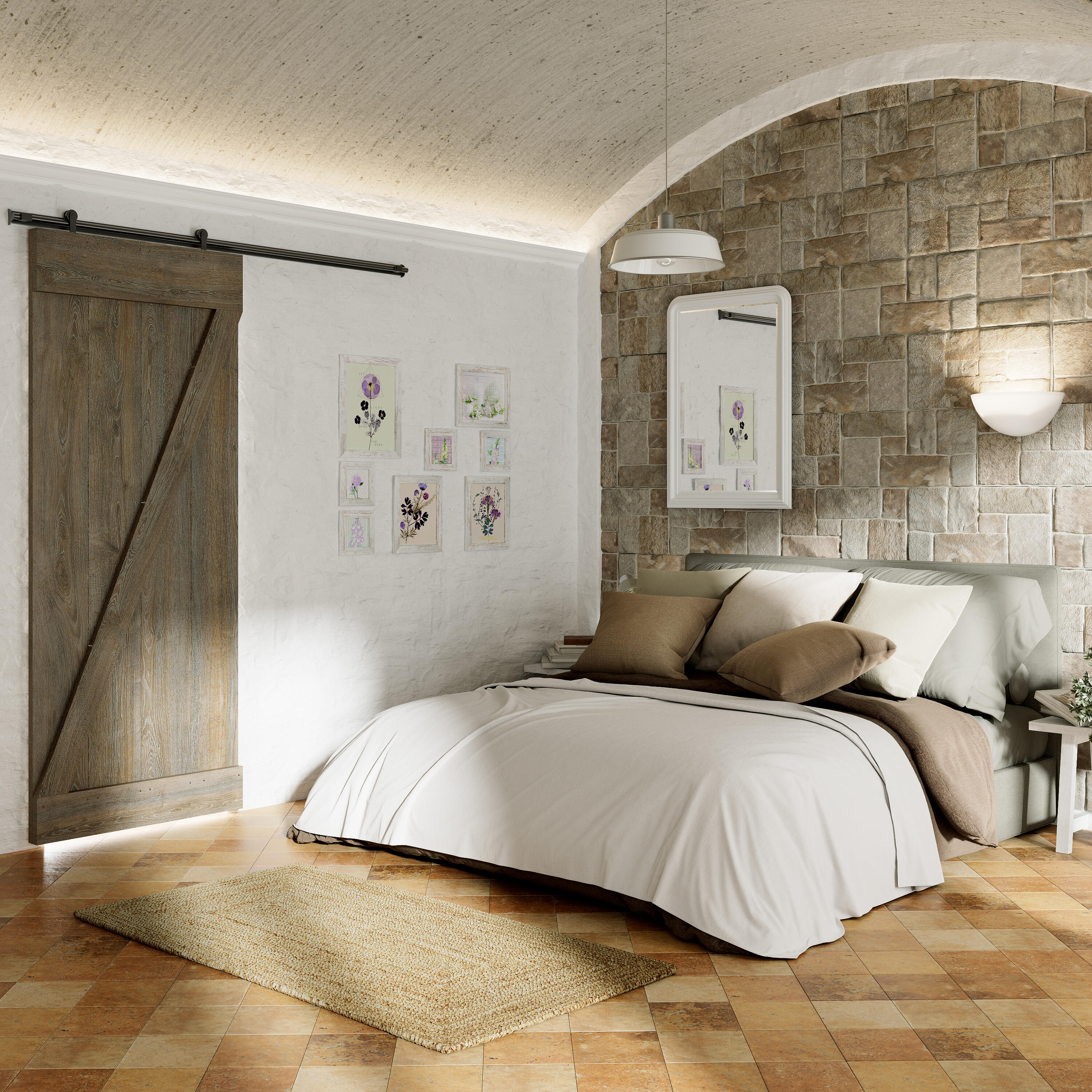 Scendiletto Nils in juta, L 150 x L 80 cm, naturale - 3