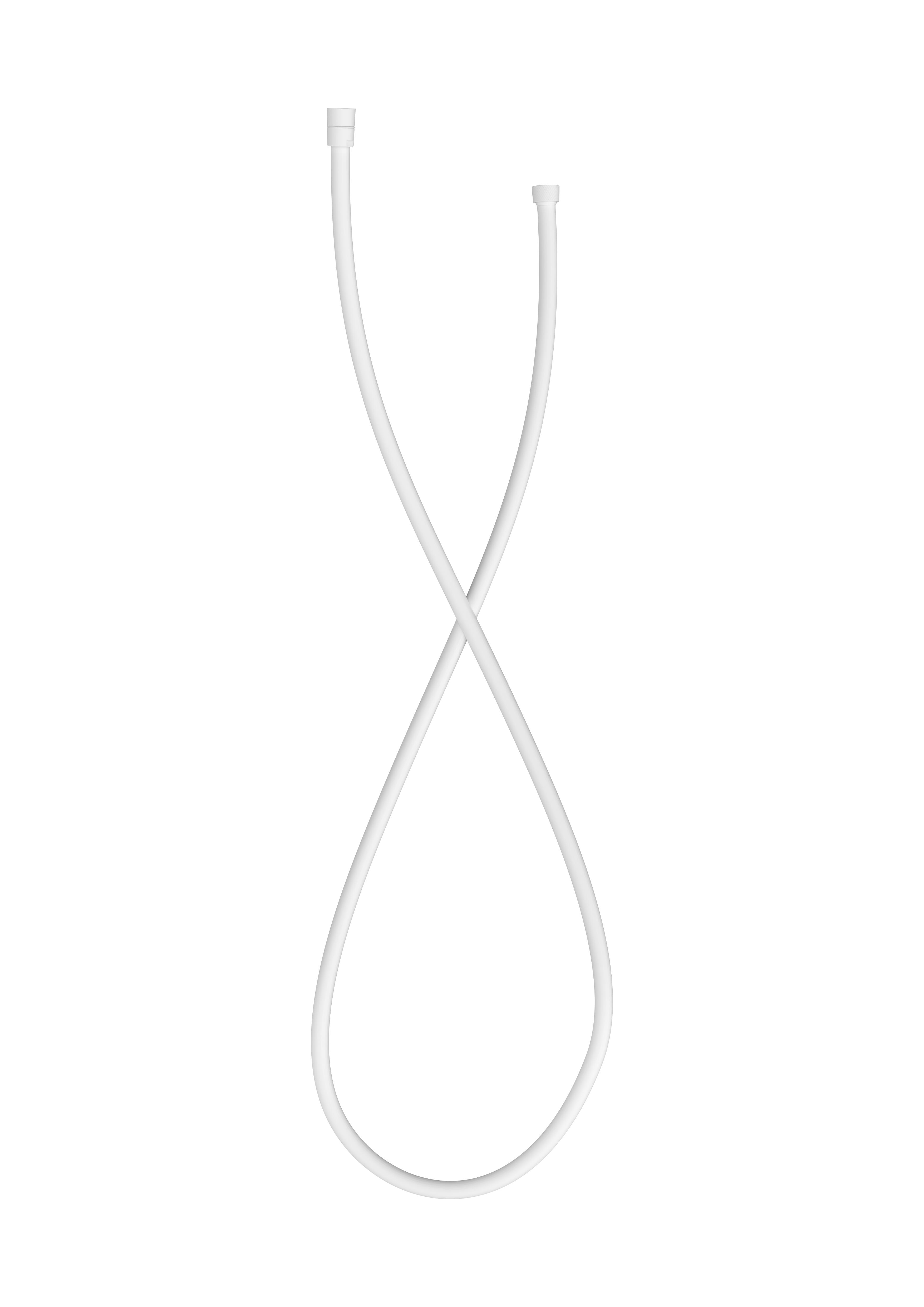 Flexo de ducha roca flexo de ducha roca pvc 1,5 m blanco mate