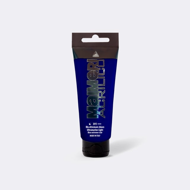 Acrilico MAIMERI blu oltremare chiaro 200 ml