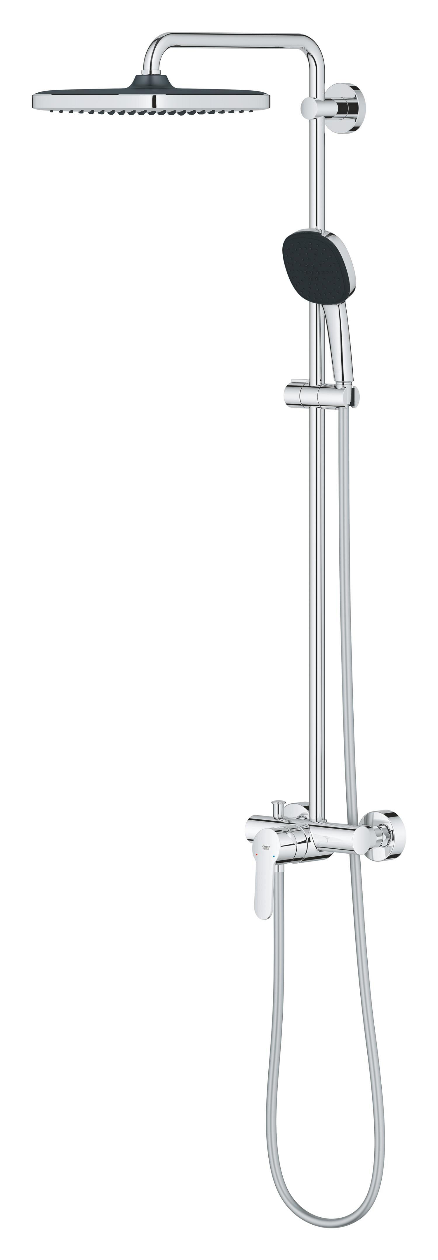 Colonne de douche mitigeur mécanique 2 jet(s) chrome Vitalio comfort 250 GROHE - 4