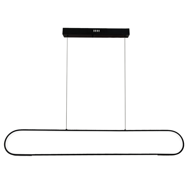 Lampa wisząca Frame czarna LED Milagro