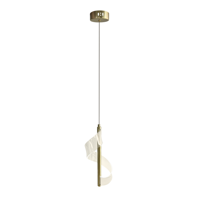 Lampa wisząca Largo złota 700 lm LED Milagro