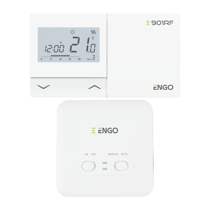 Bezprzewodowy, elektroniczny regulator temperatury-tygodniowy E901RF ENGO