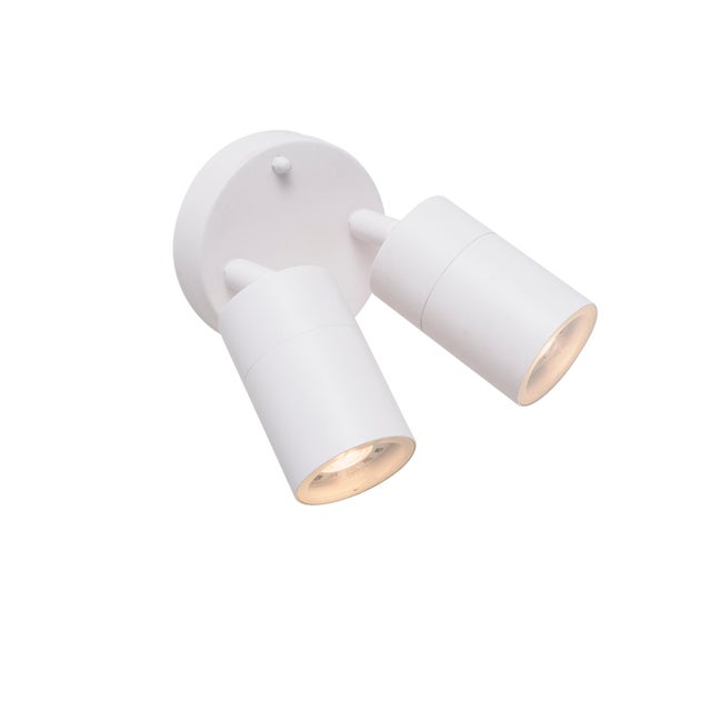 APLIQUE DOBLE PIXA BLANCO IP44 GU10 16W 