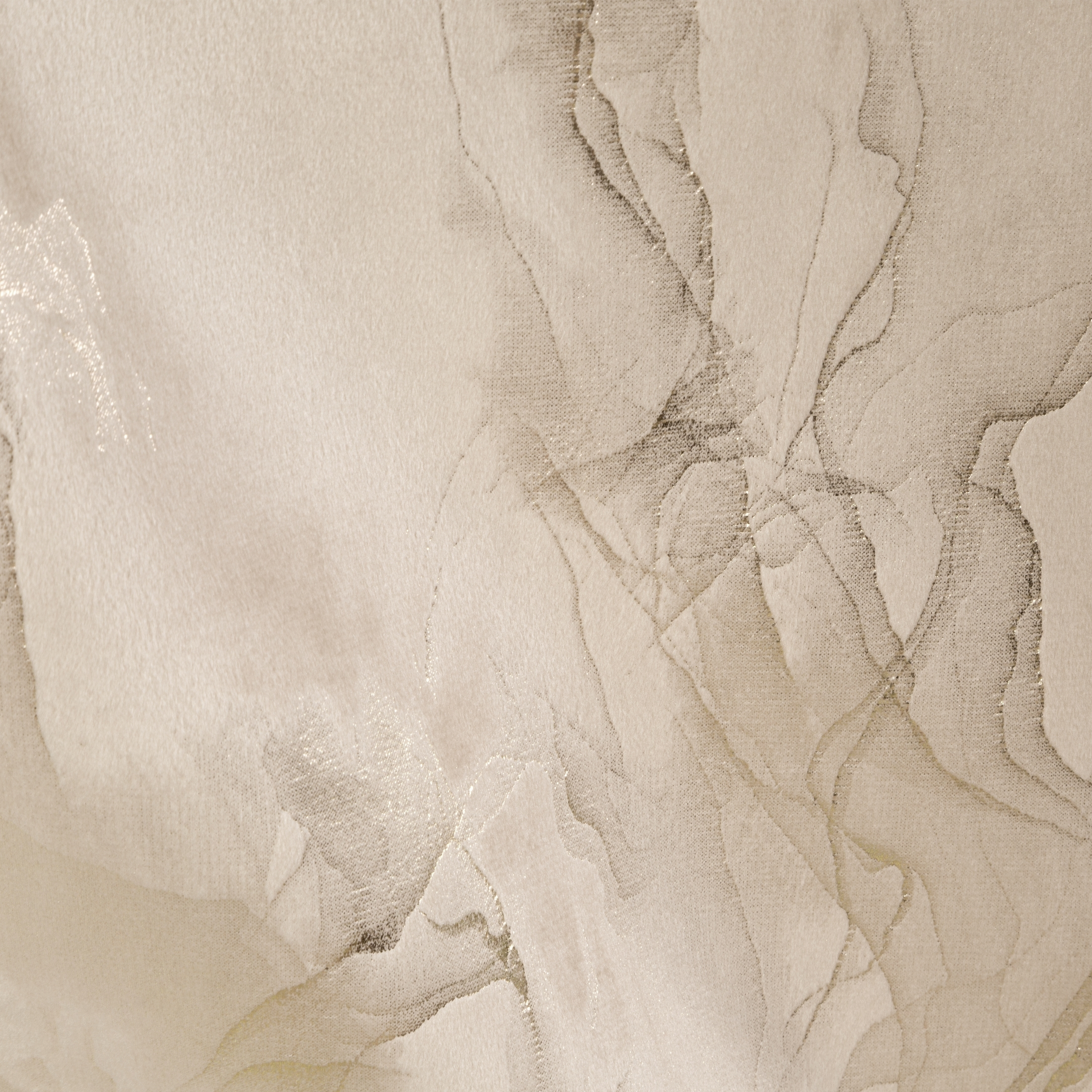 Zasłona welwetowa Naira beżowa 140 x 270 cm na taśmie - 4