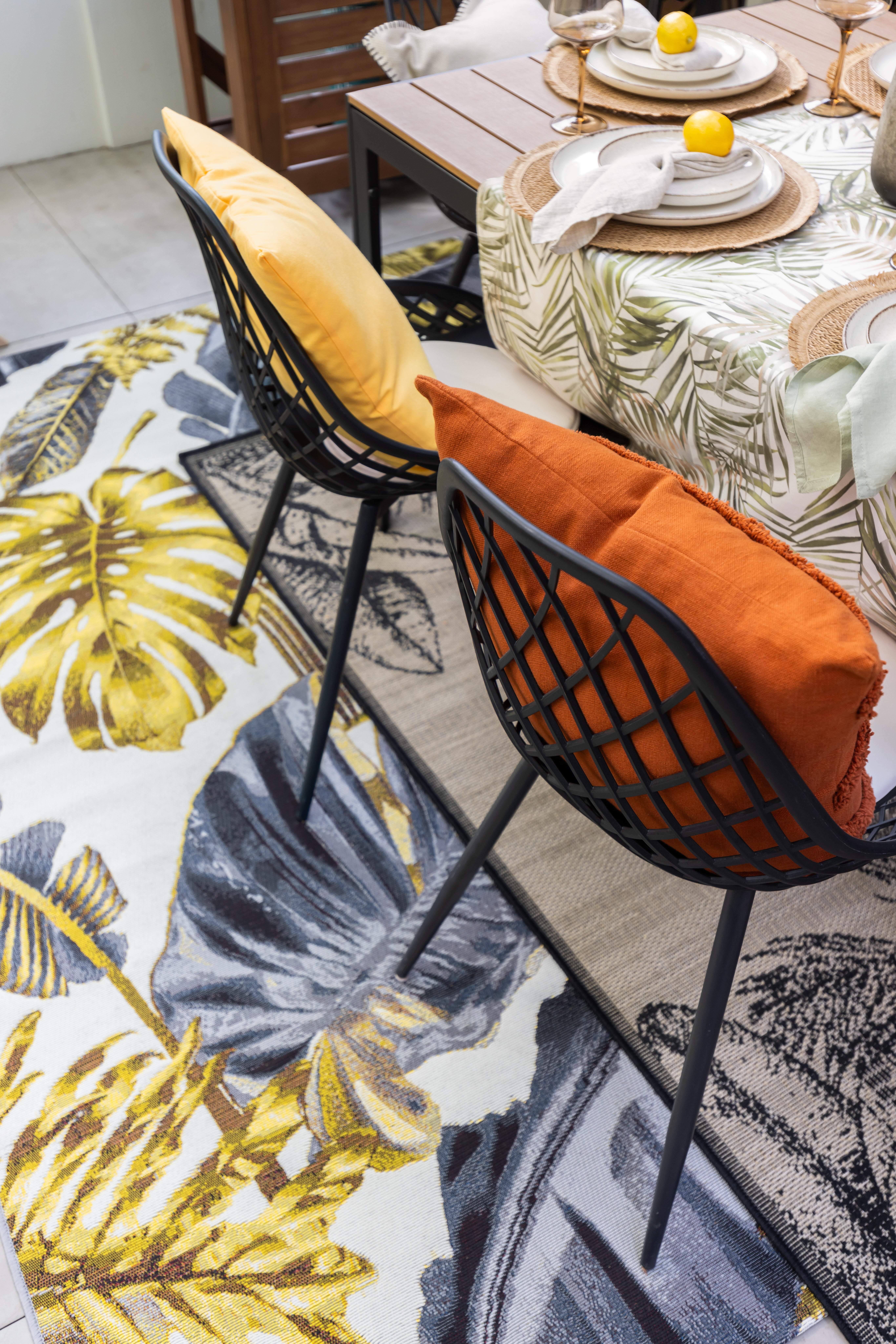 Krzesło ogrodowe Joy czarne Ote - 5