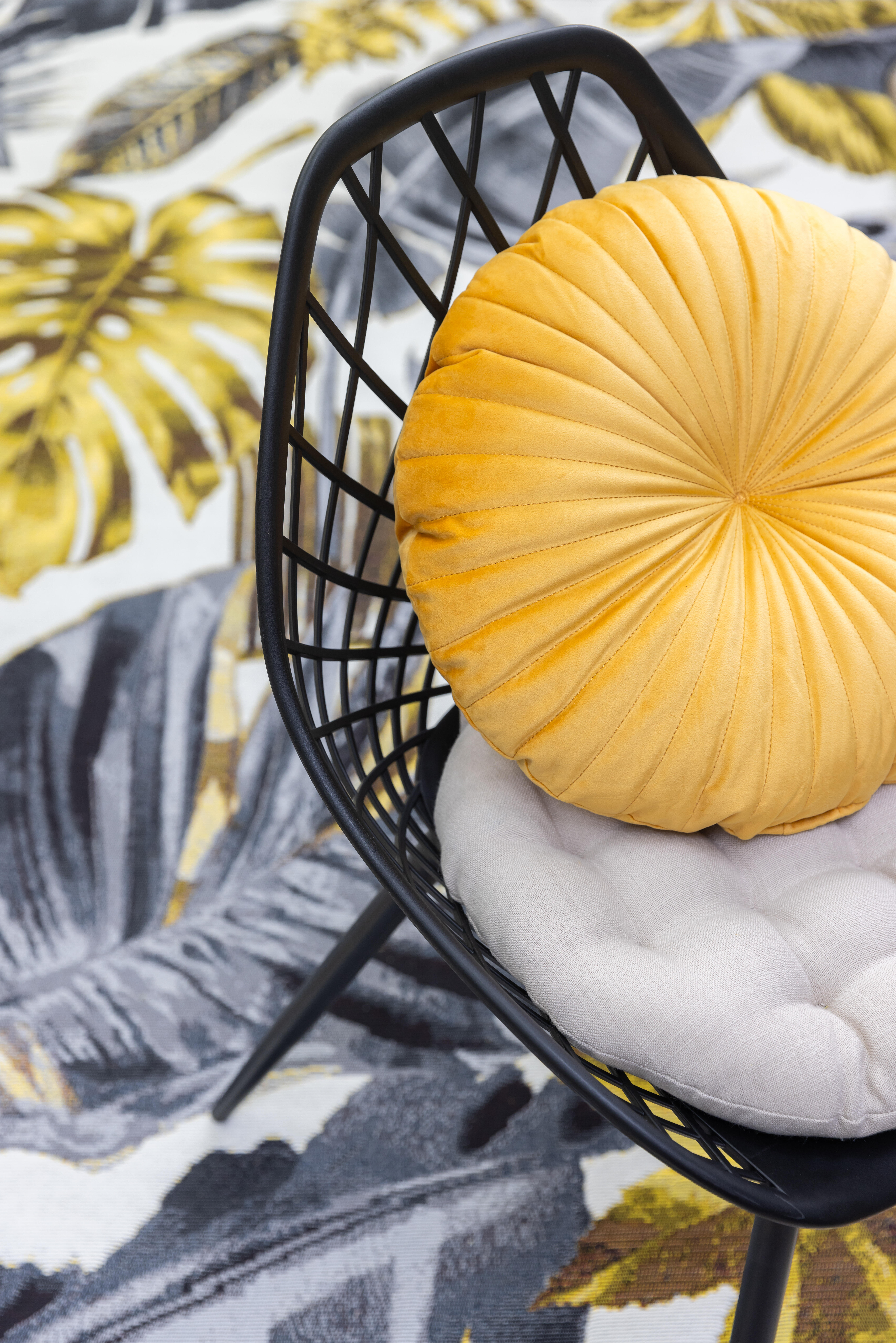 Krzesło ogrodowe Joy czarne Ote - 4