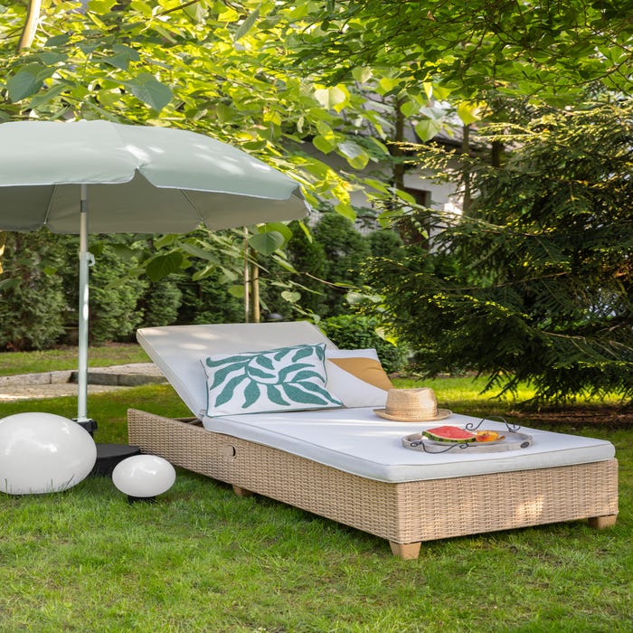Leżak ogrodowy Medena Naterial