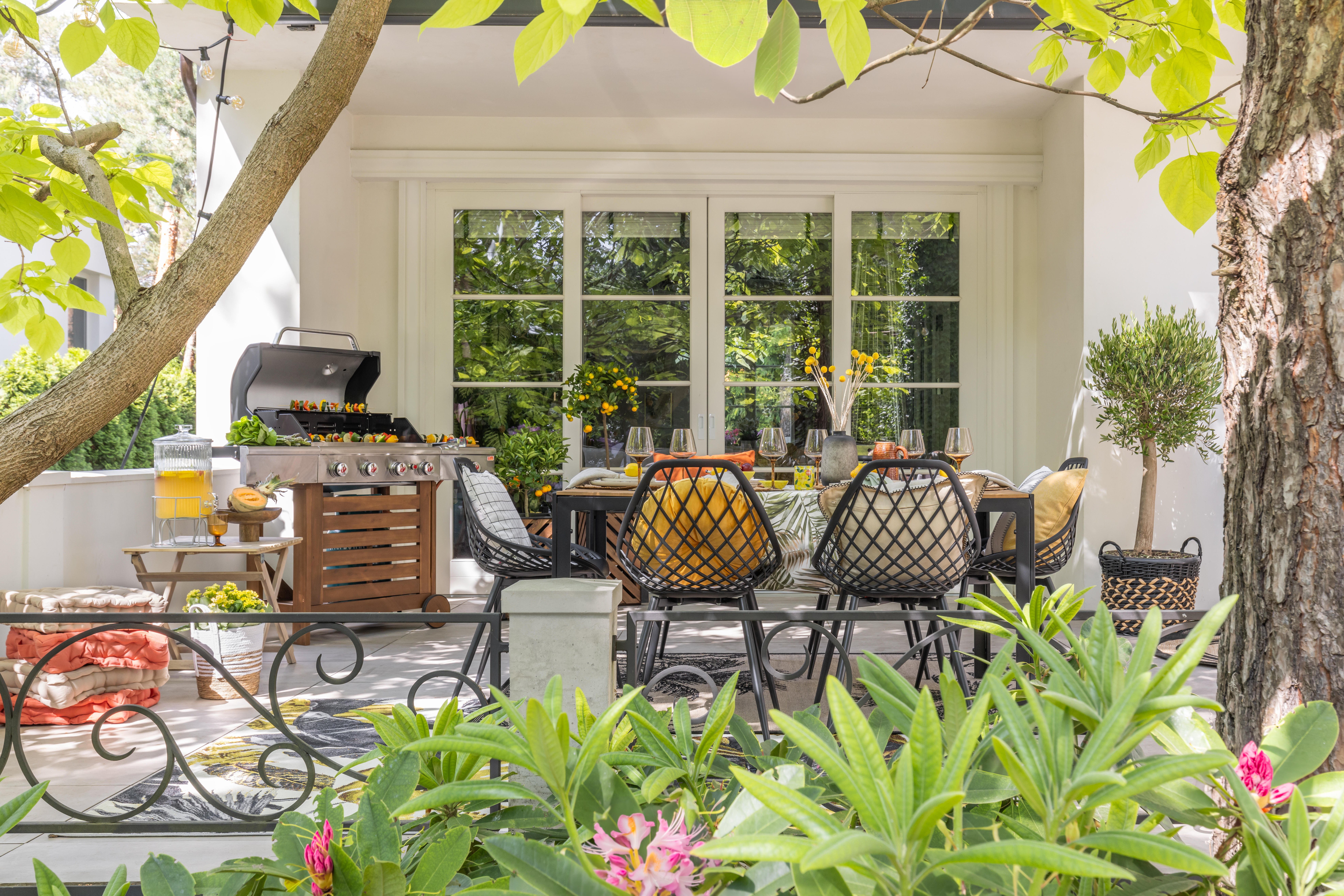 Krzesło ogrodowe Joy czarne Ote - 2