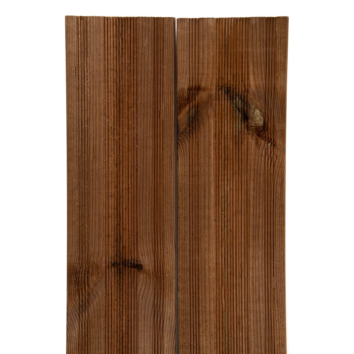 Pack 4 lamas 14.5 x 270 cm y 28 mm marrón - 2