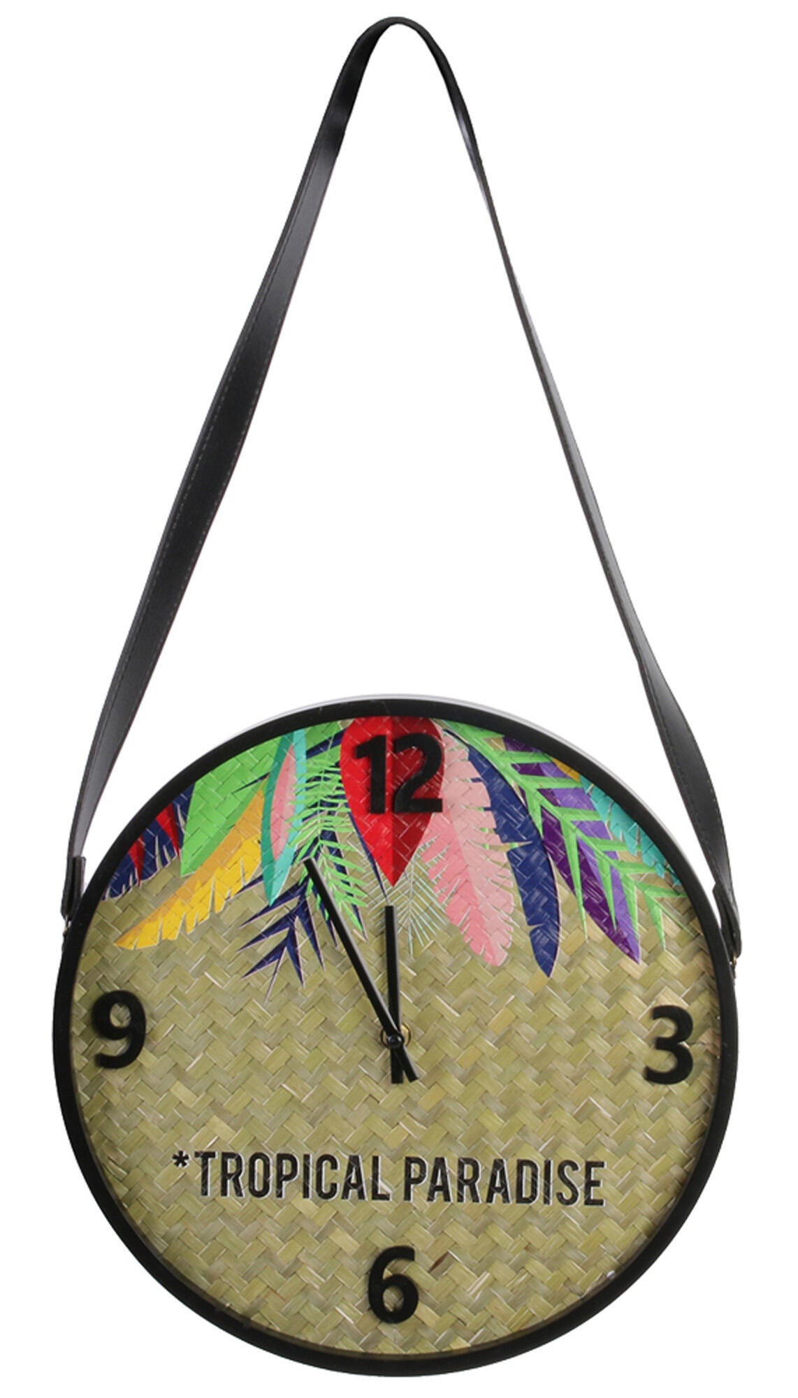 Reloj de pared trenzado 58,5cm
