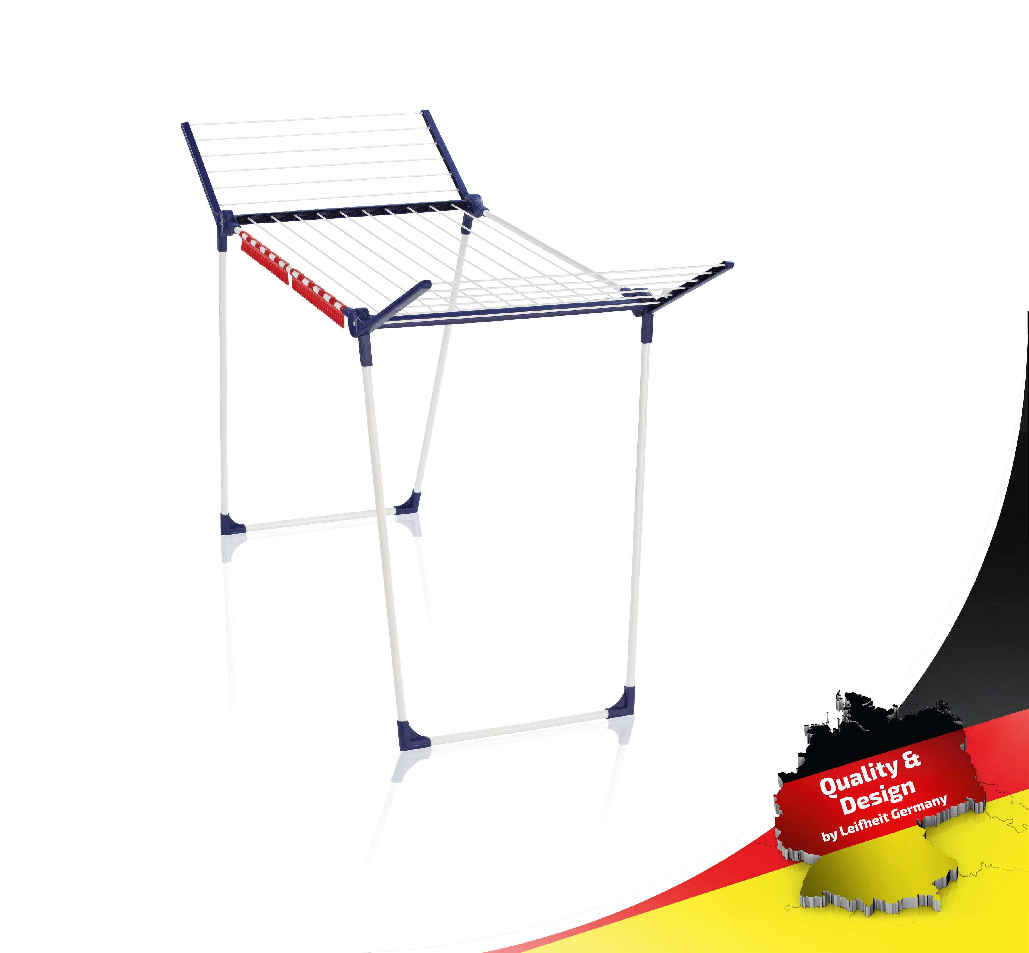 Estendal com abas aço 18 metros 157x87x66 cm Leifheit Pegasus 180 Solid Classic - 8