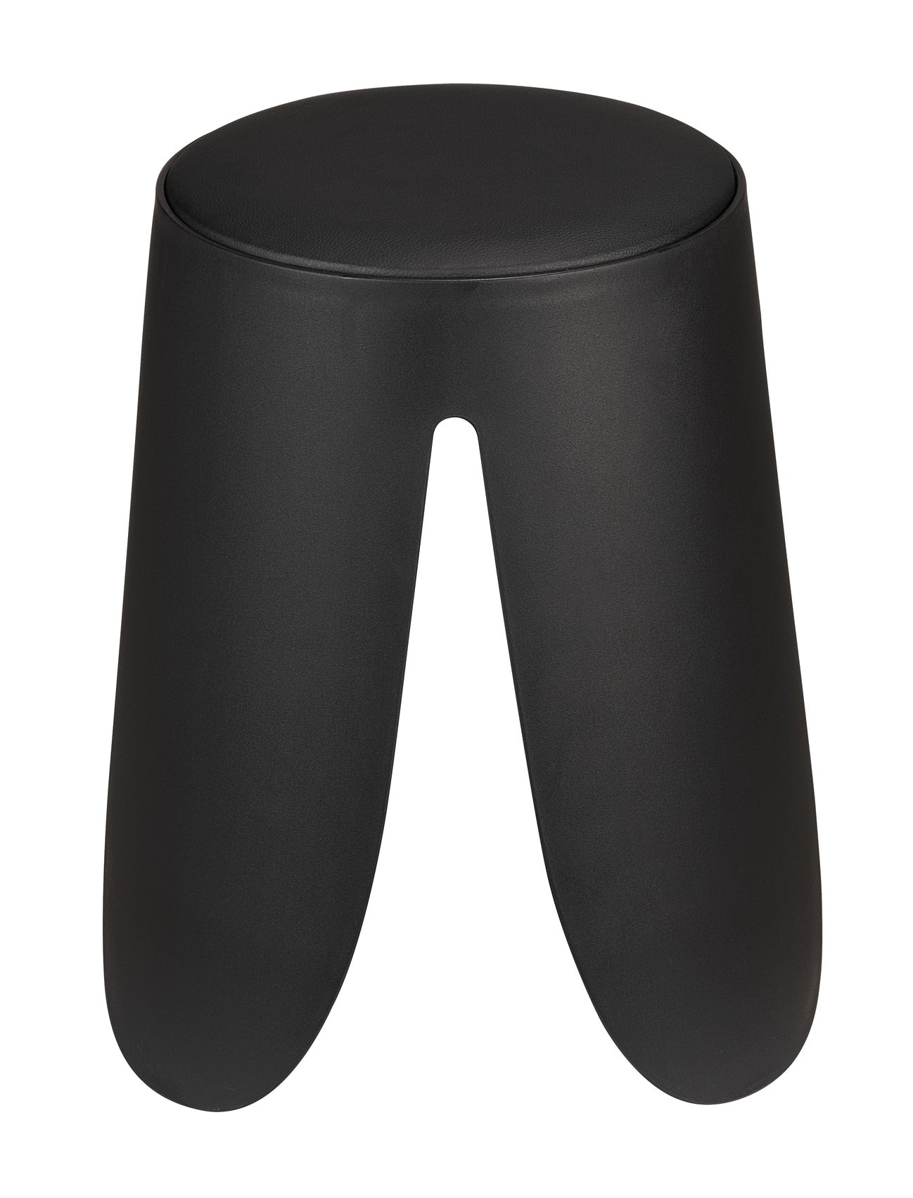 Petit tabouret de salle de bain  noir à poser Comiso WENKO - 4