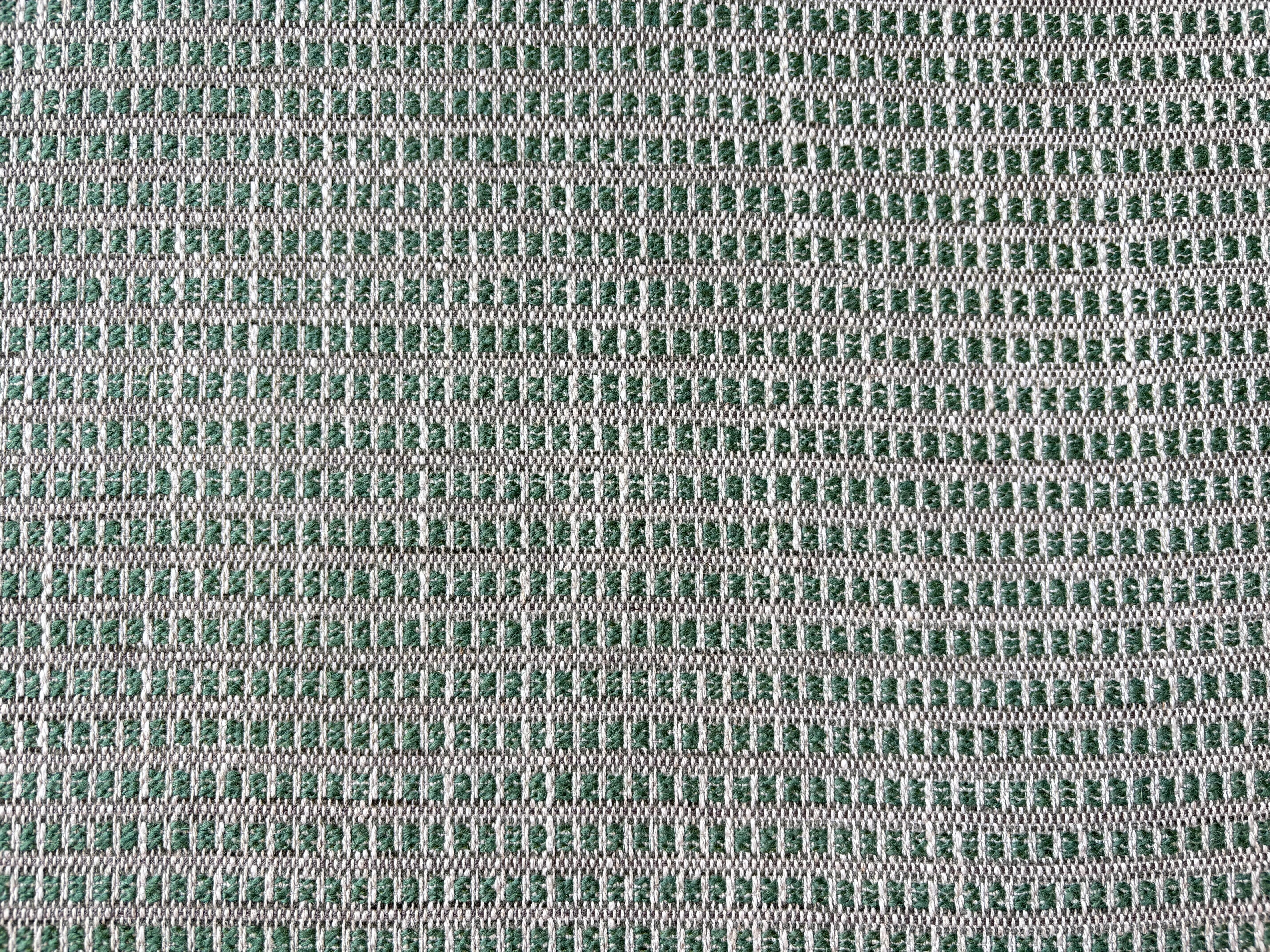 Tela al corte tapicería jacquard makati verde ancho 140 cm