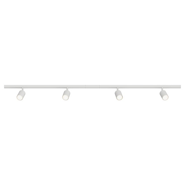 Kit rails, 4 x GU10, aluminium blanc, 2 x 70cm, Dataka, INSPIRE