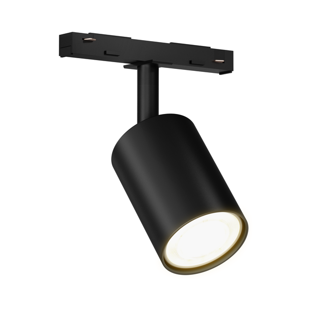 Faretto decorativo senza fonte luminosa 780845 in abs nero GU10 INSPIRE