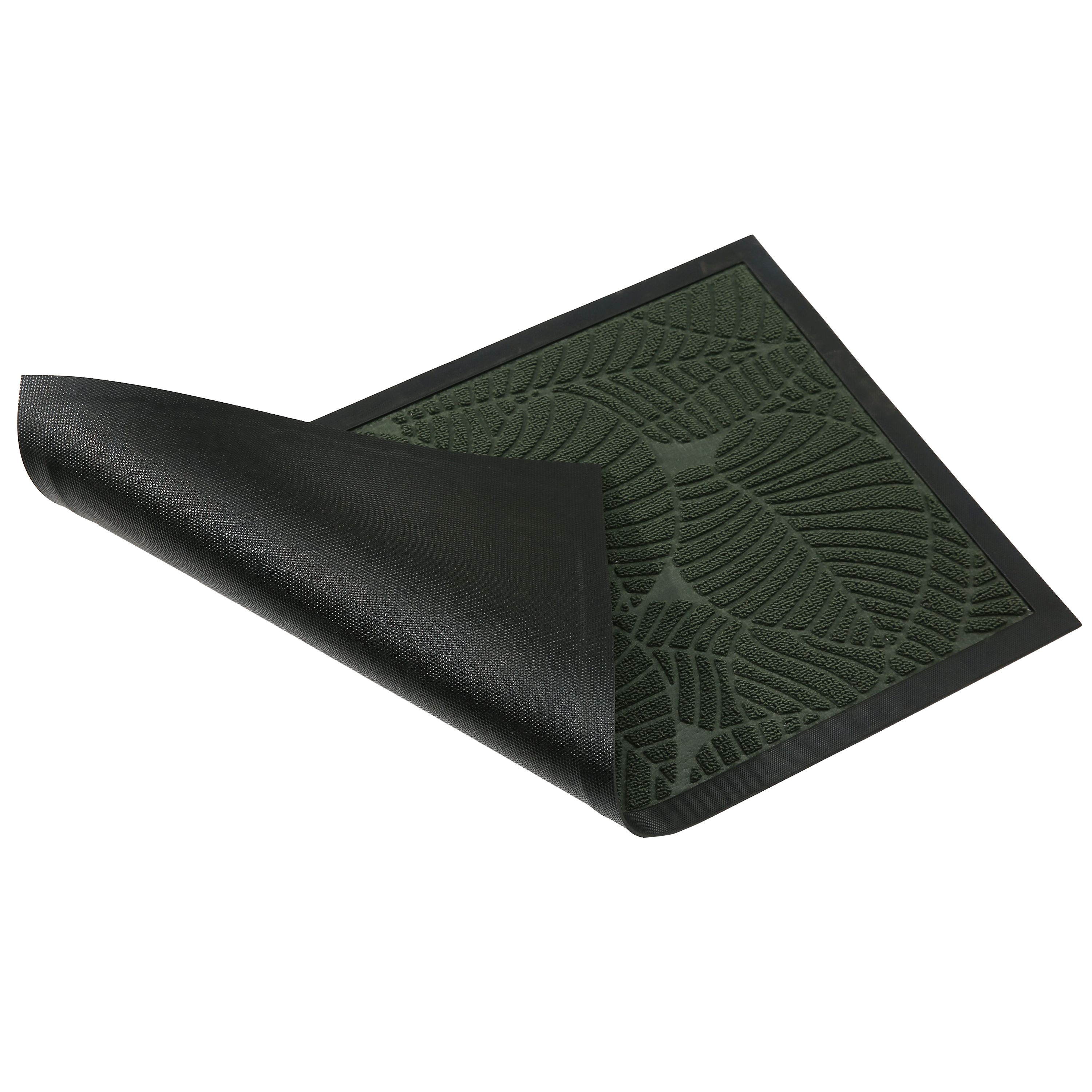 Felpudo caucho vulcanizado Lusaka INSPIRE verde 45 x75 cm - 5