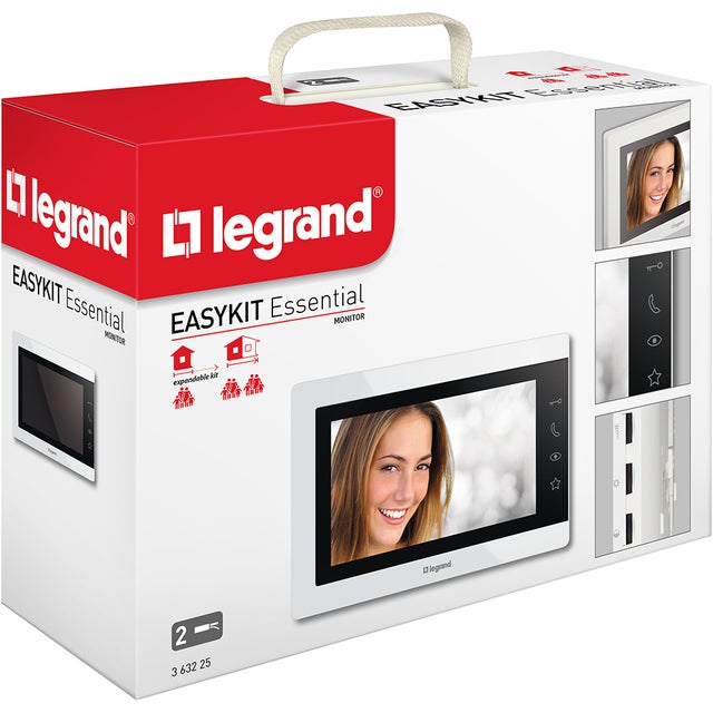 Monitor video porteiro EASYKIT 7 ESSENTIAL LEGRAND