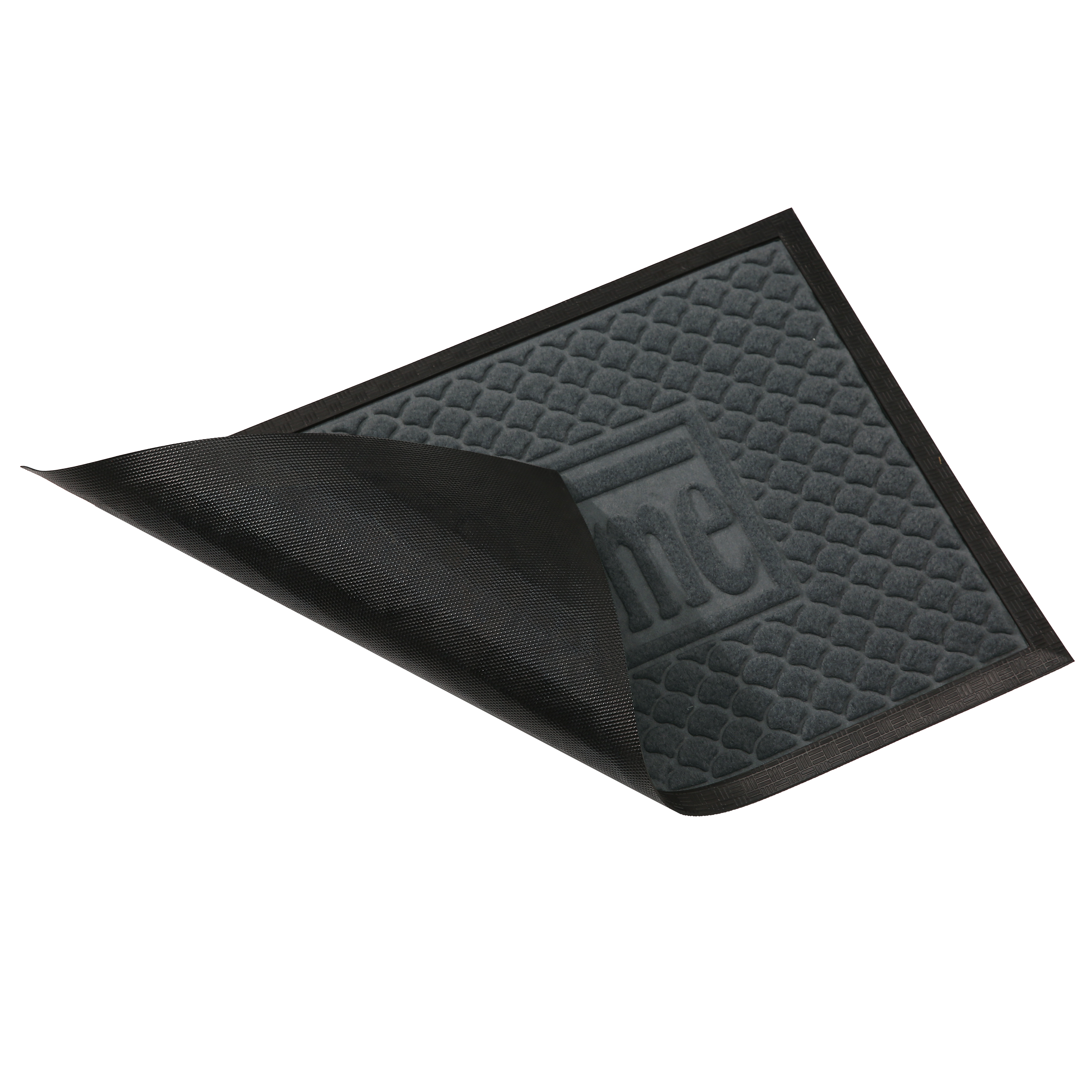 Felpudo caucho vulcanizado Lenzo INSPIRE gris 40 x60 cm - 5