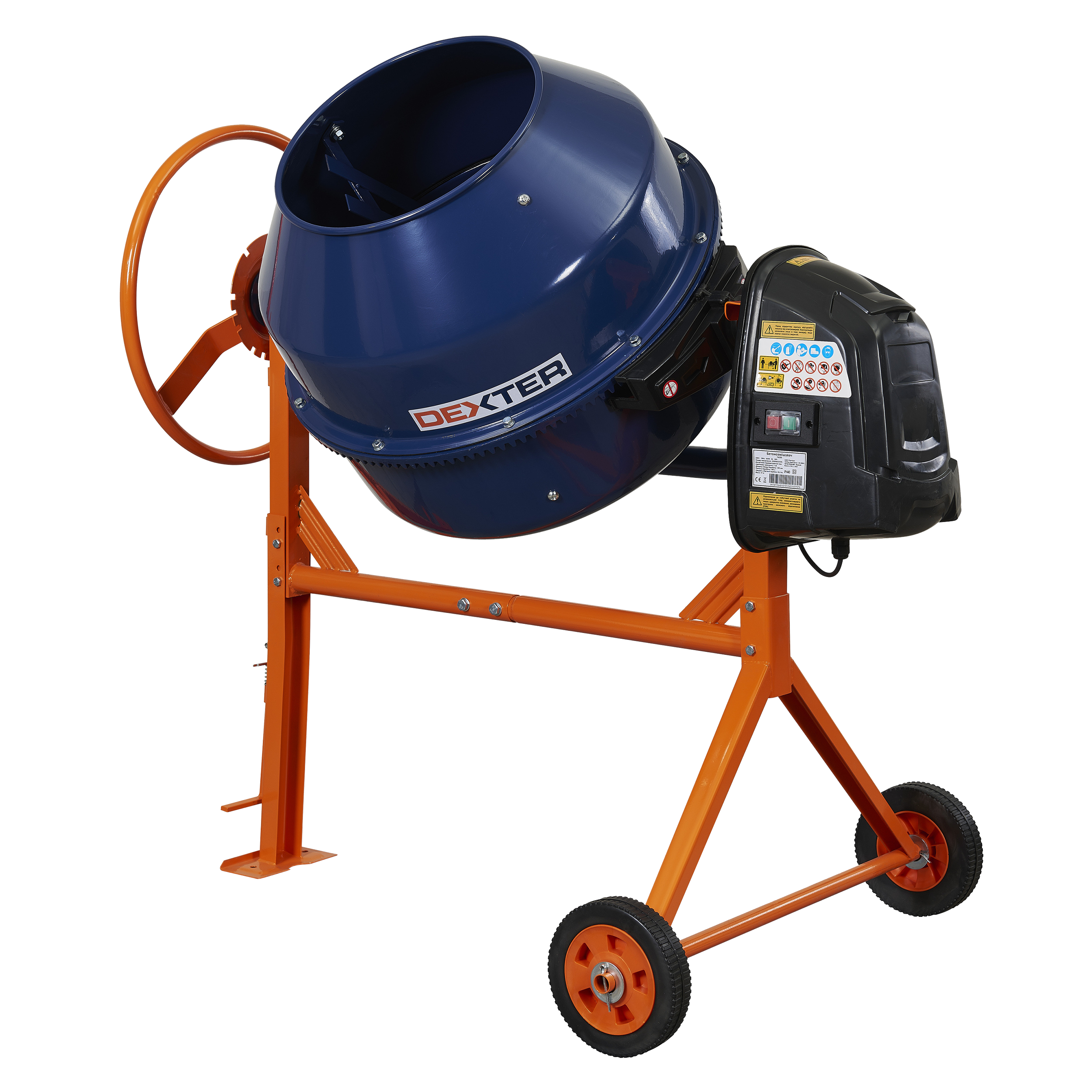 Betoniarka elektryczna 230 V 180 litrów 650 W Dexter