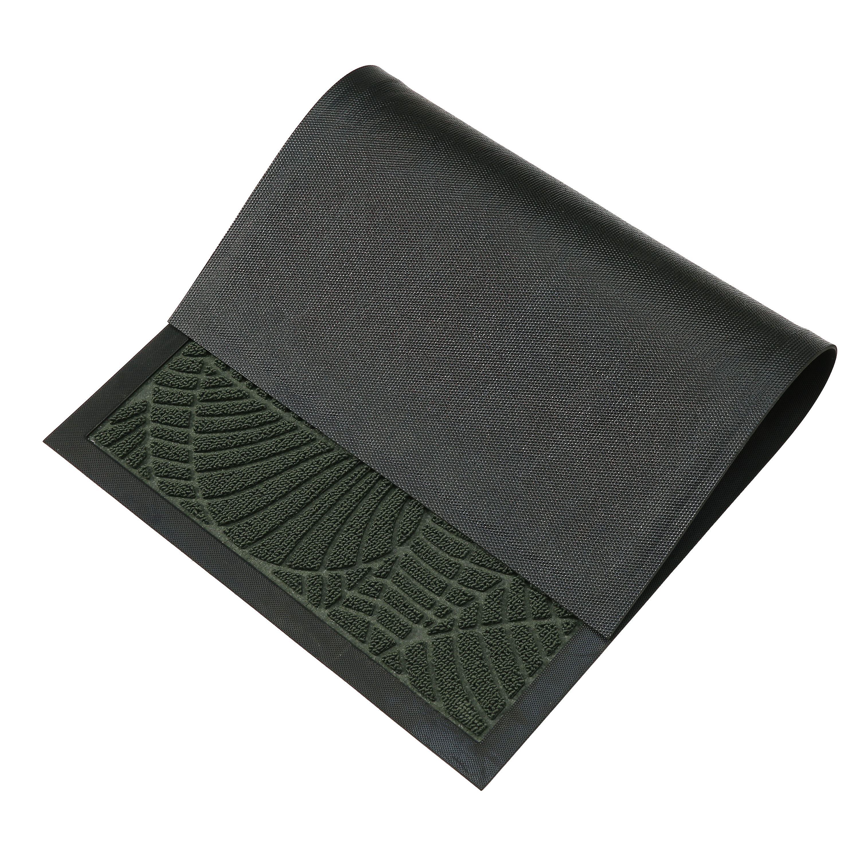 Felpudo caucho vulcanizado Lusaka INSPIRE verde 45 x75 cm - 4