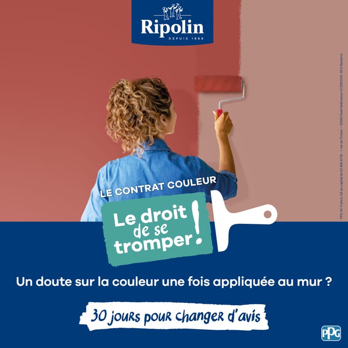 Ripolin Couleur Peinture intérieure on a le droit de se tromper
