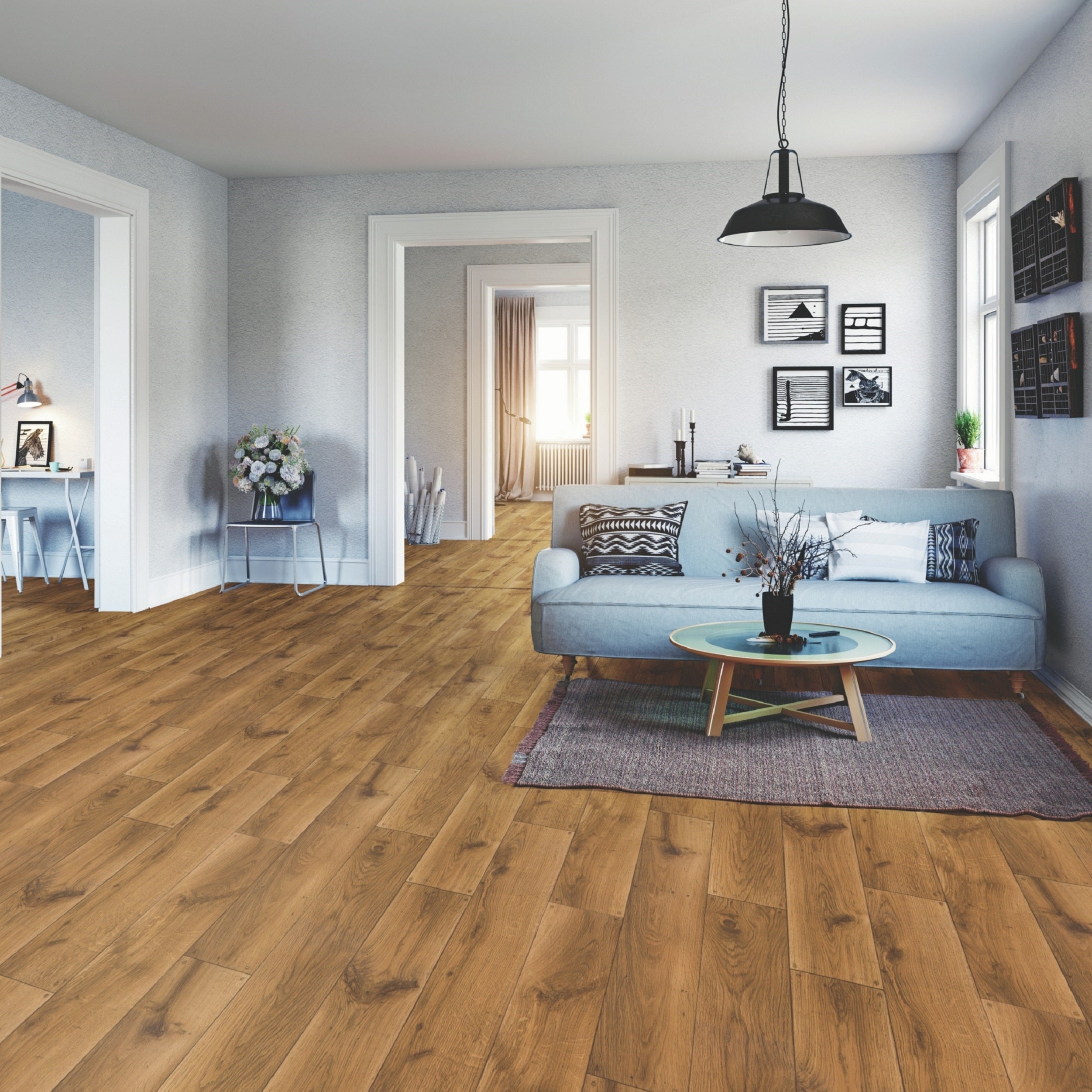 Wykładzina PCV Bonus 482-02 pomarańczowa deska 2 m - 2