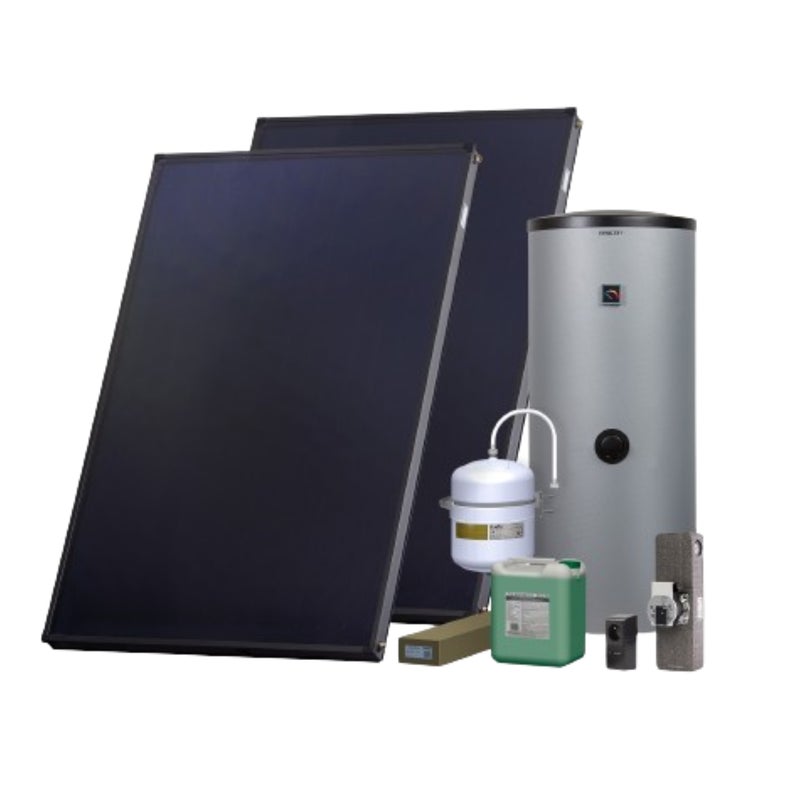 Zestaw solarny CWU 300L HEWALEX