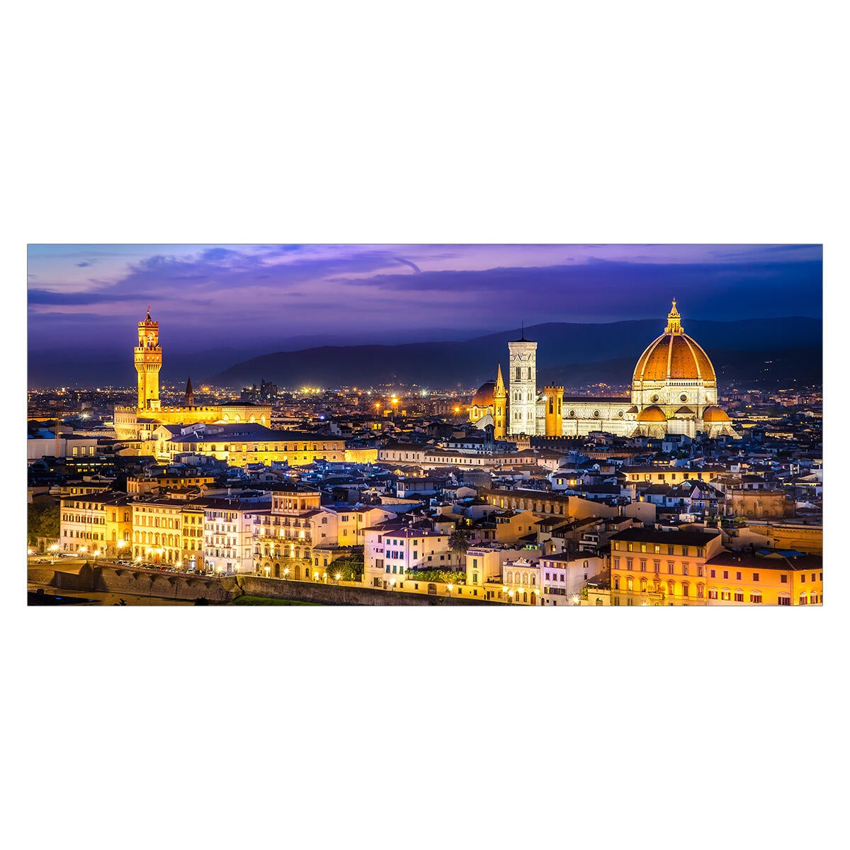 Firenze panorama notte