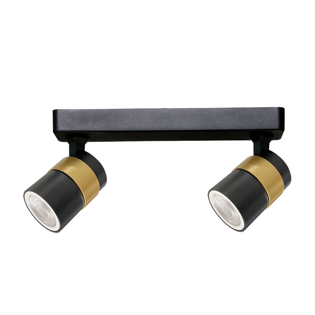 Listwa reflektorowa Anillo czarna 2 x GU10 Light Prestige