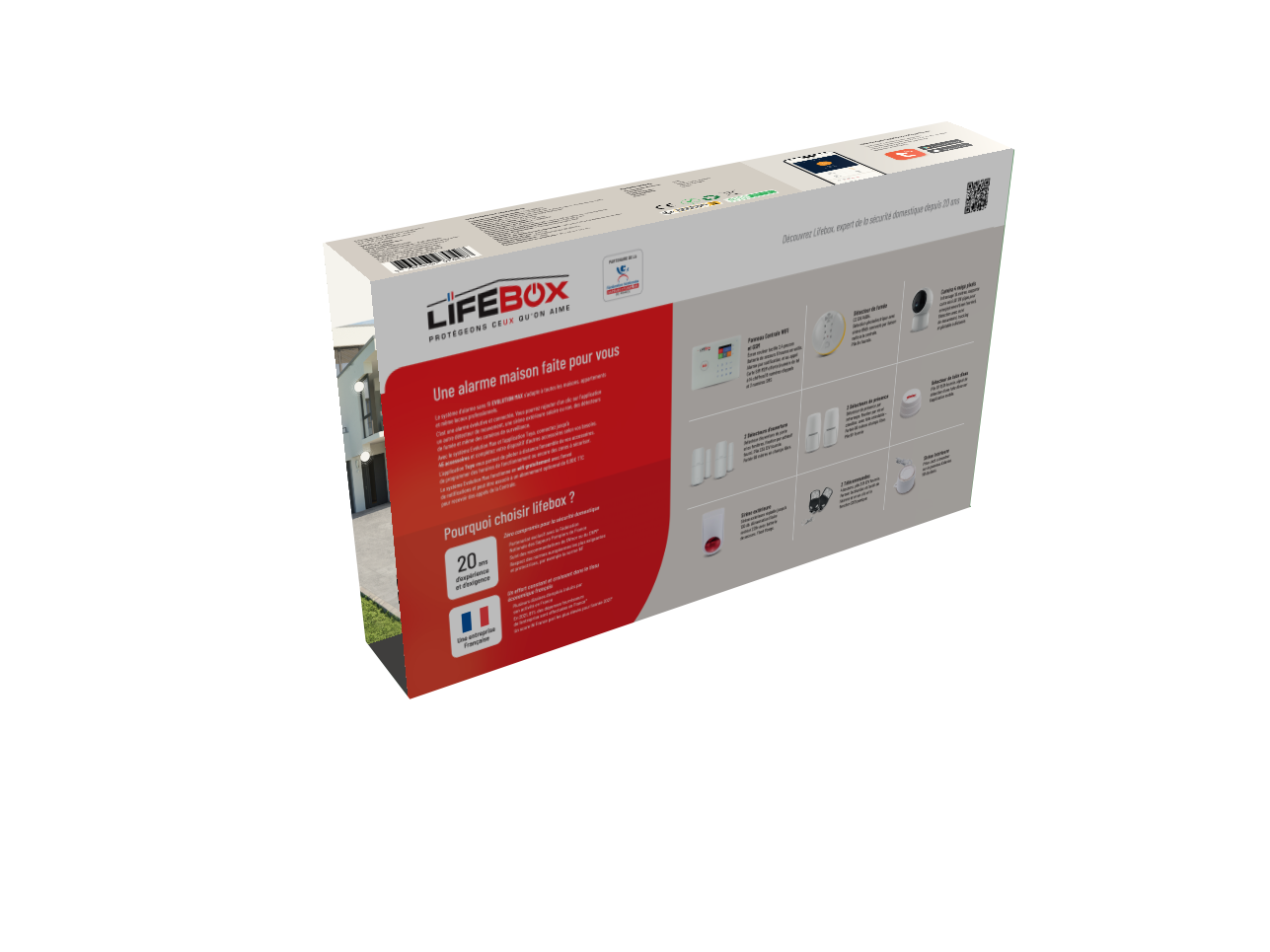 Pack alarme évolution plus Lifebox - 2