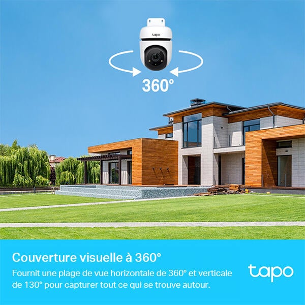 Caméra de vidéosurveillance extérieure motorisé filaire TP-LINK Tc40, - 4