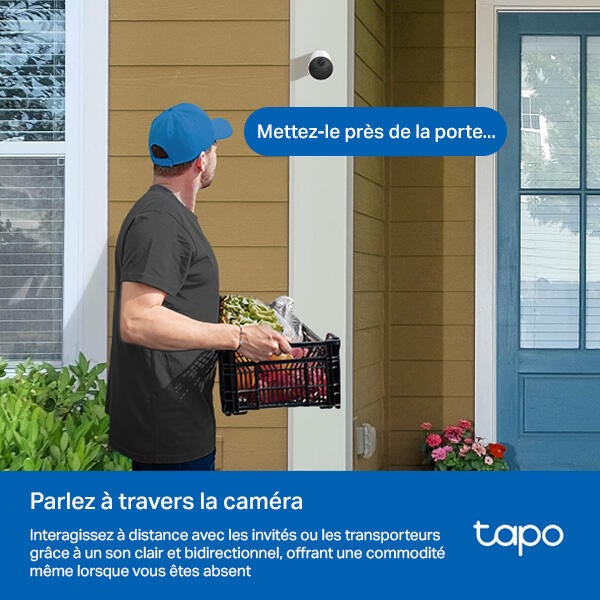 Caméra de surveillance batterie wifi TAPO Tapo tc82 - 5